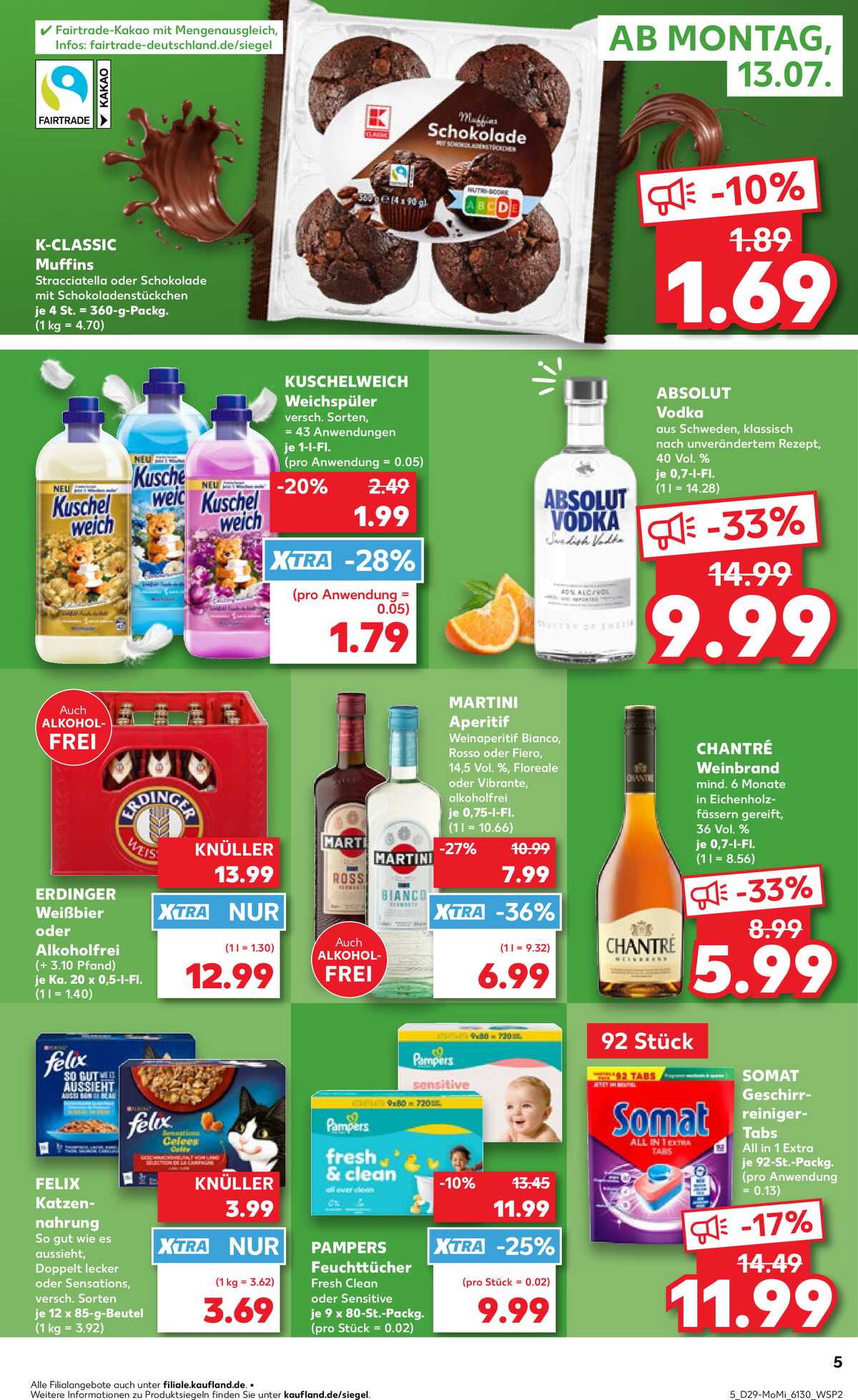 Leták Kaufland Německo 13.7.-15.7.2026 strana 5