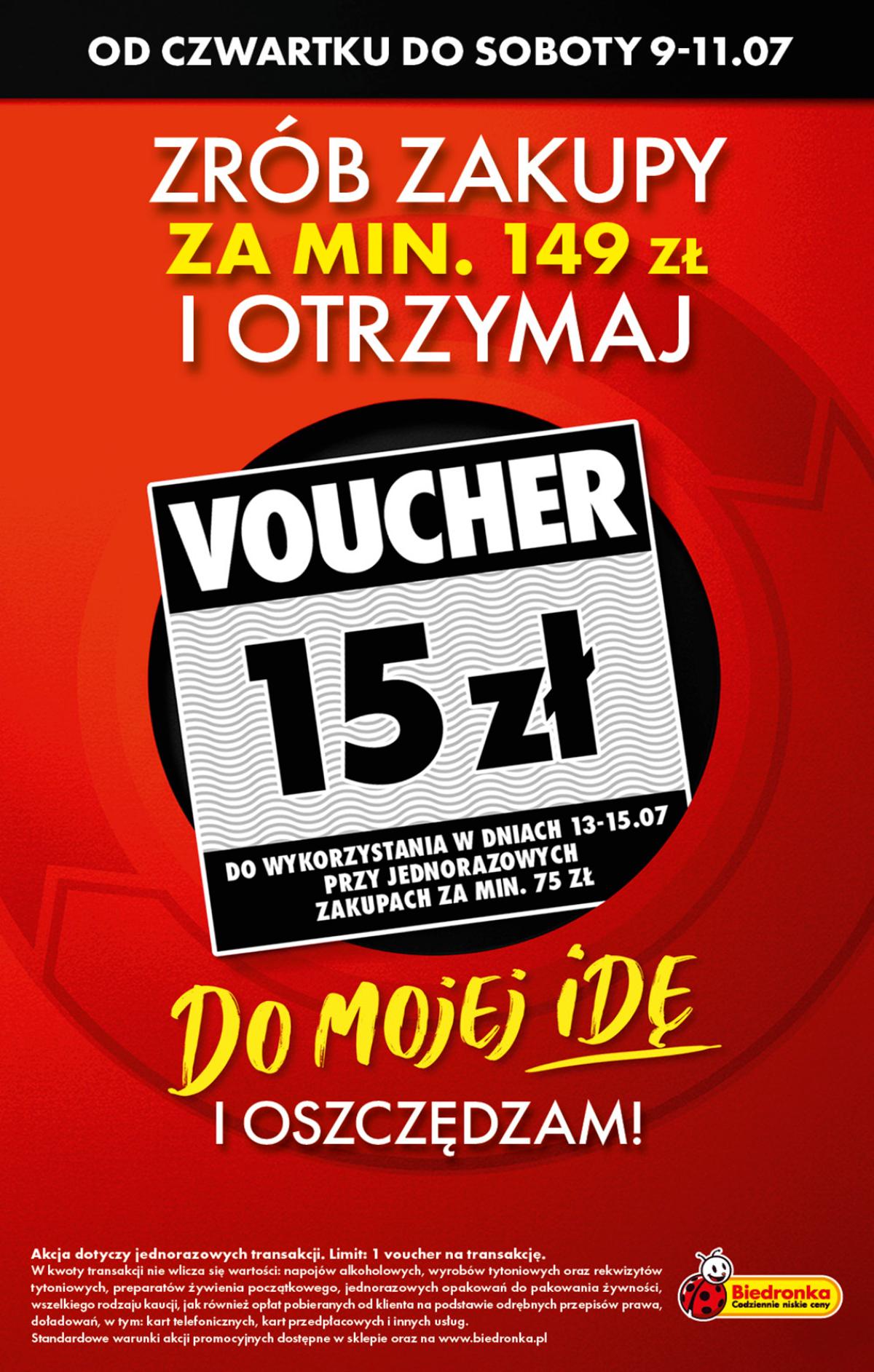 Leták Biedronka Polsko 9.7.-15.7.2026 strana 2
