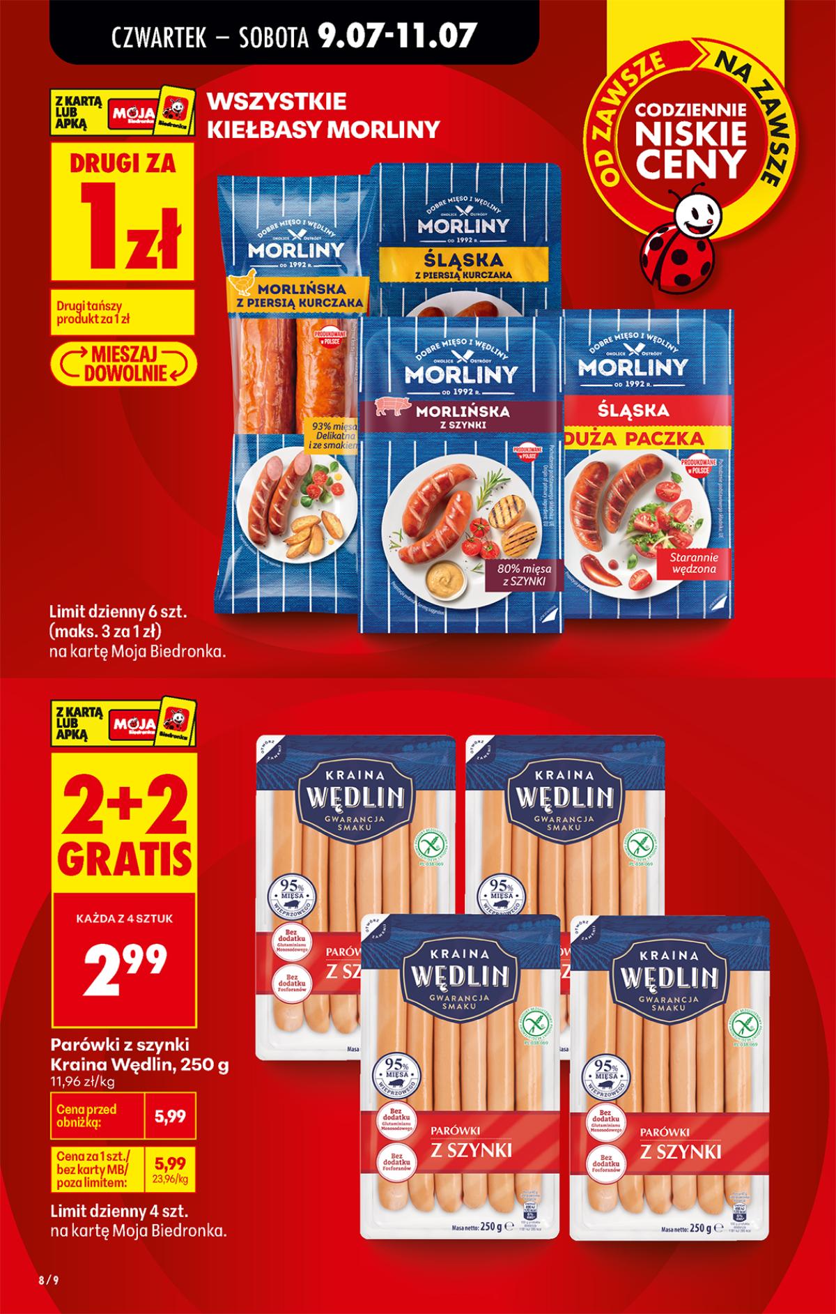 Leták Biedronka Polsko 9.7.-15.7.2026 strana 10