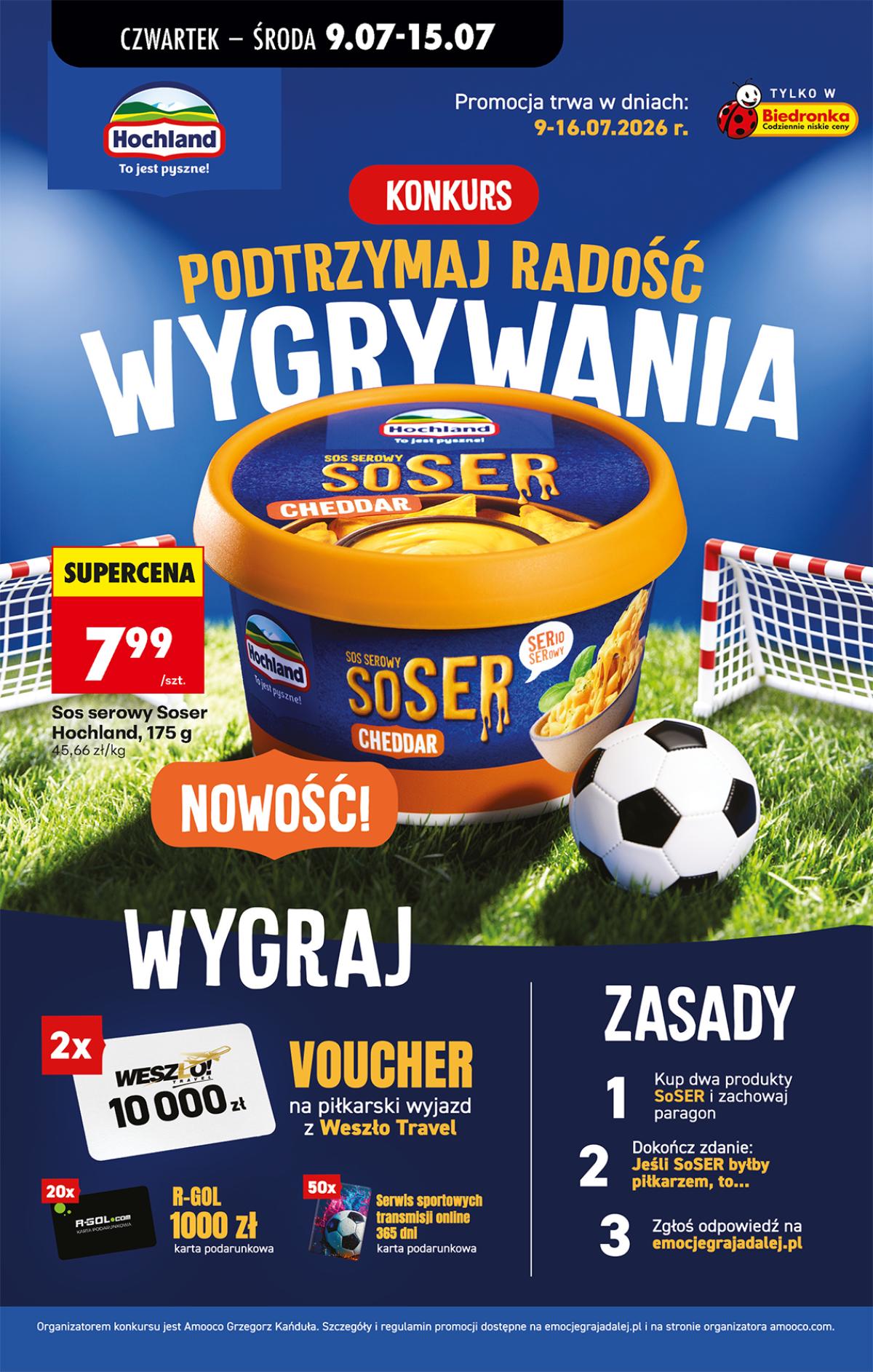 Leták Biedronka Polsko 9.7.-15.7.2026 strana 43