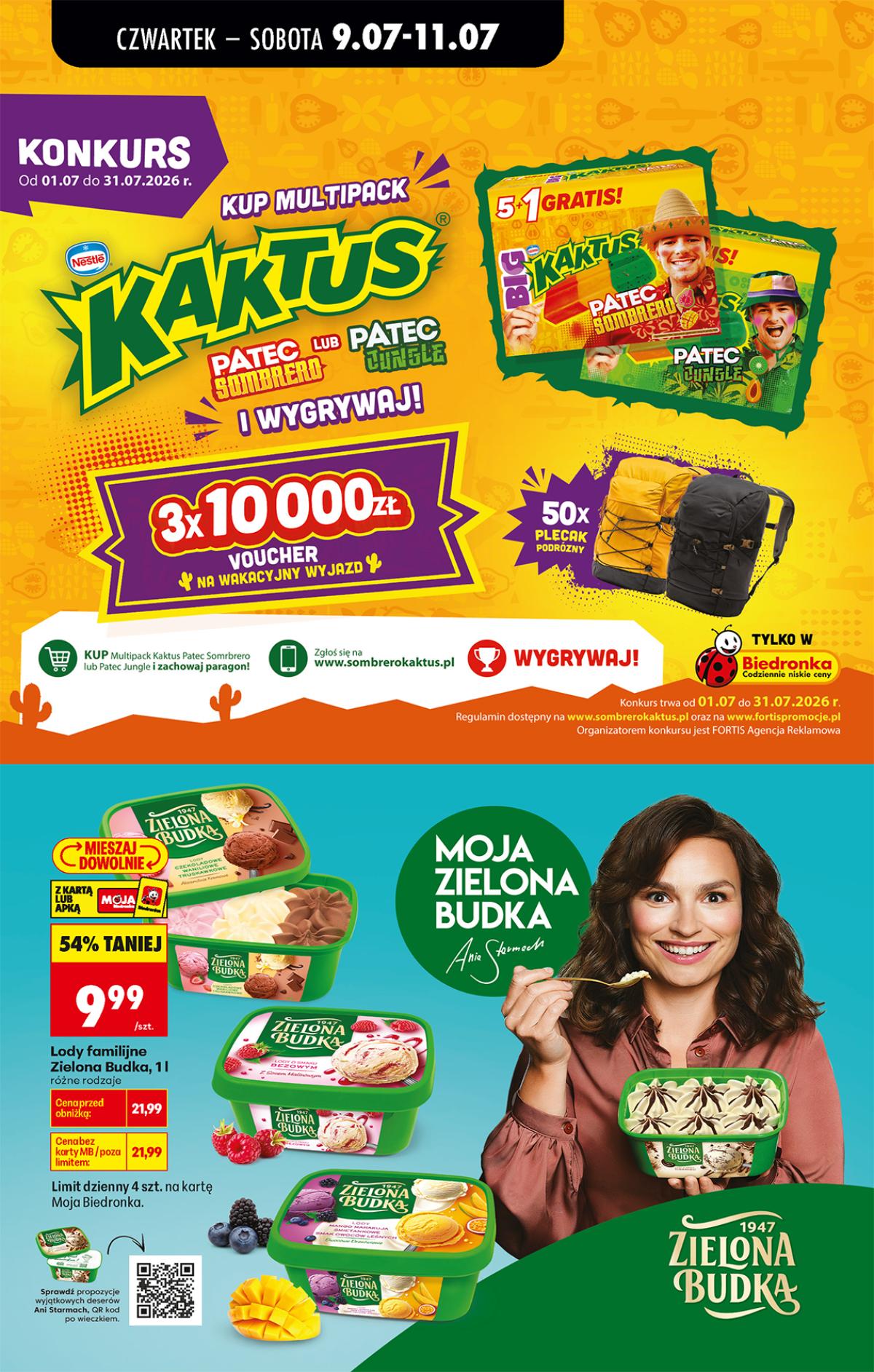 Leták Biedronka Polsko 9.7.-15.7.2026 strana 47