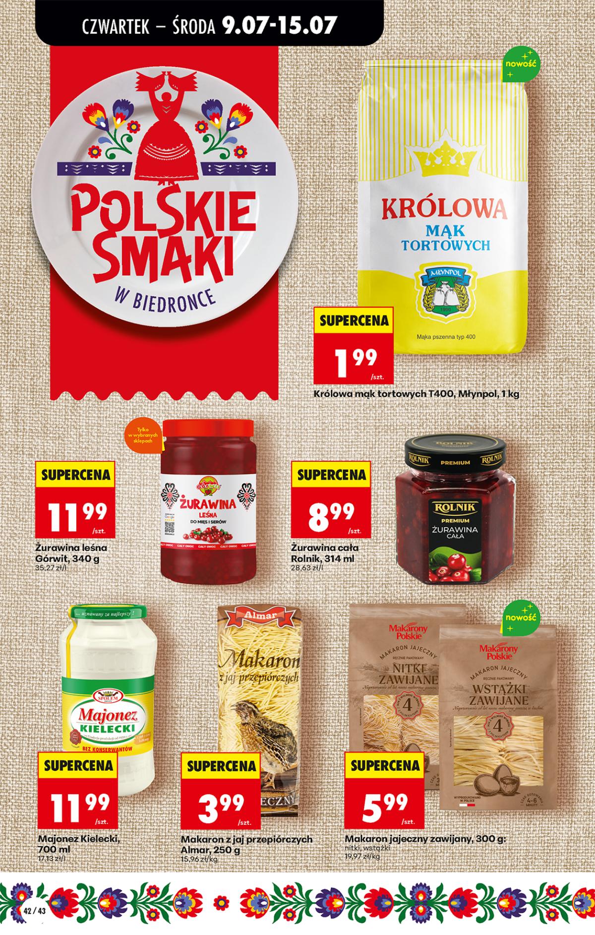 Leták Biedronka Polsko 9.7.-15.7.2026 strana 52