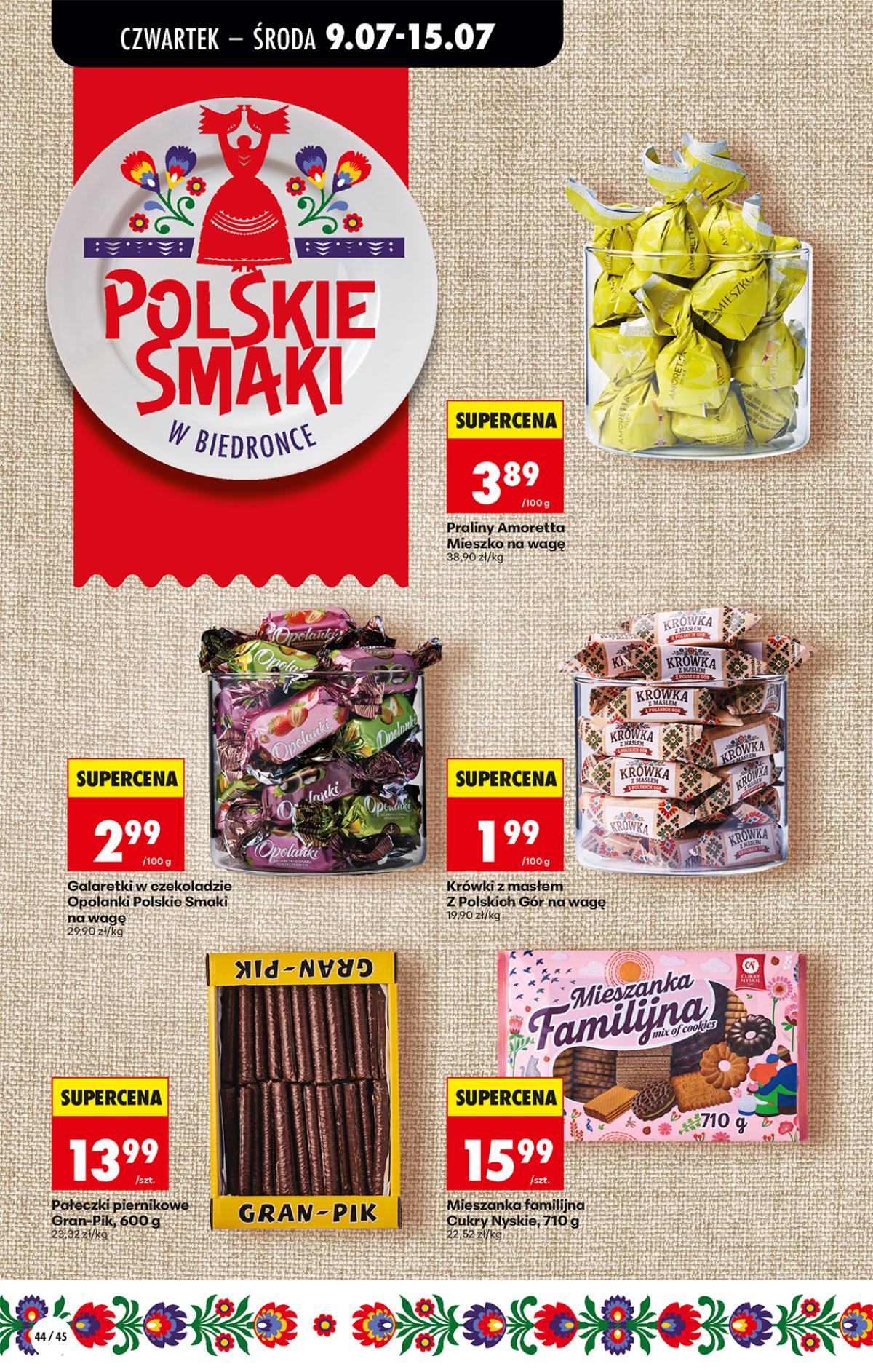 Leták Biedronka Polsko 9.7.-15.7.2026 strana 54