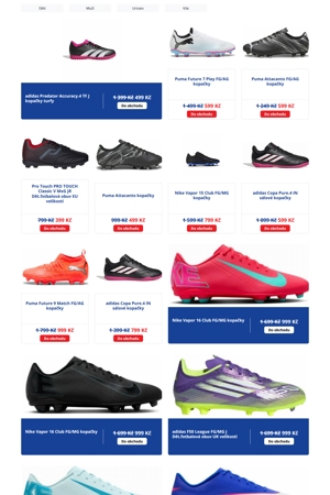Intersport Kopačky a míče - 10. 7. 2026