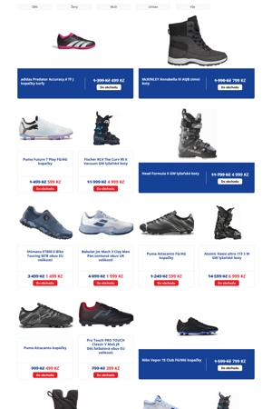 Intersport Boty - 10. 7. 2026