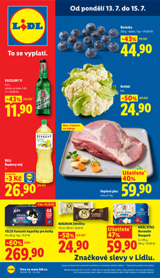 Lidl od 13.7. do 15.7.2026