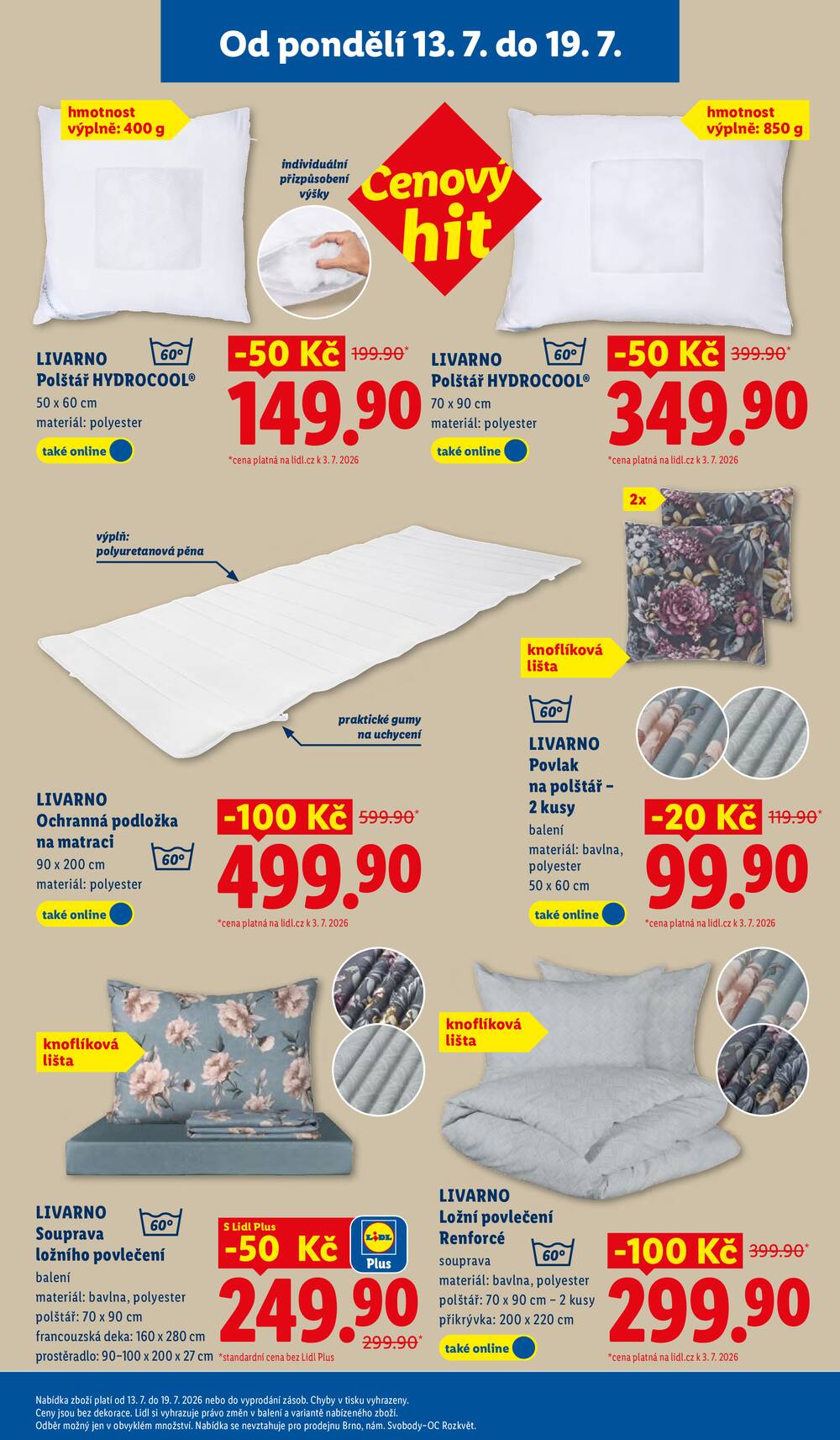 Leták Lidl - Lidl Spotřební zboží 13.7. - 19.7. - strana 3 Leták Lidl - Lidl Spotřební zboží 13.7. - 19.7. - strana 3