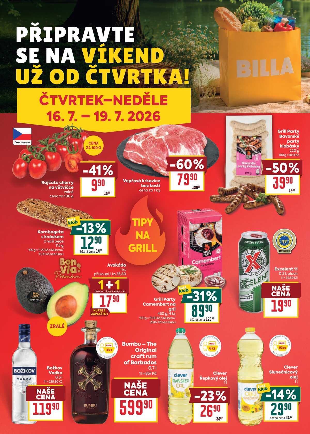 BILLA od 15.7. do 21.7.2026 strana 32