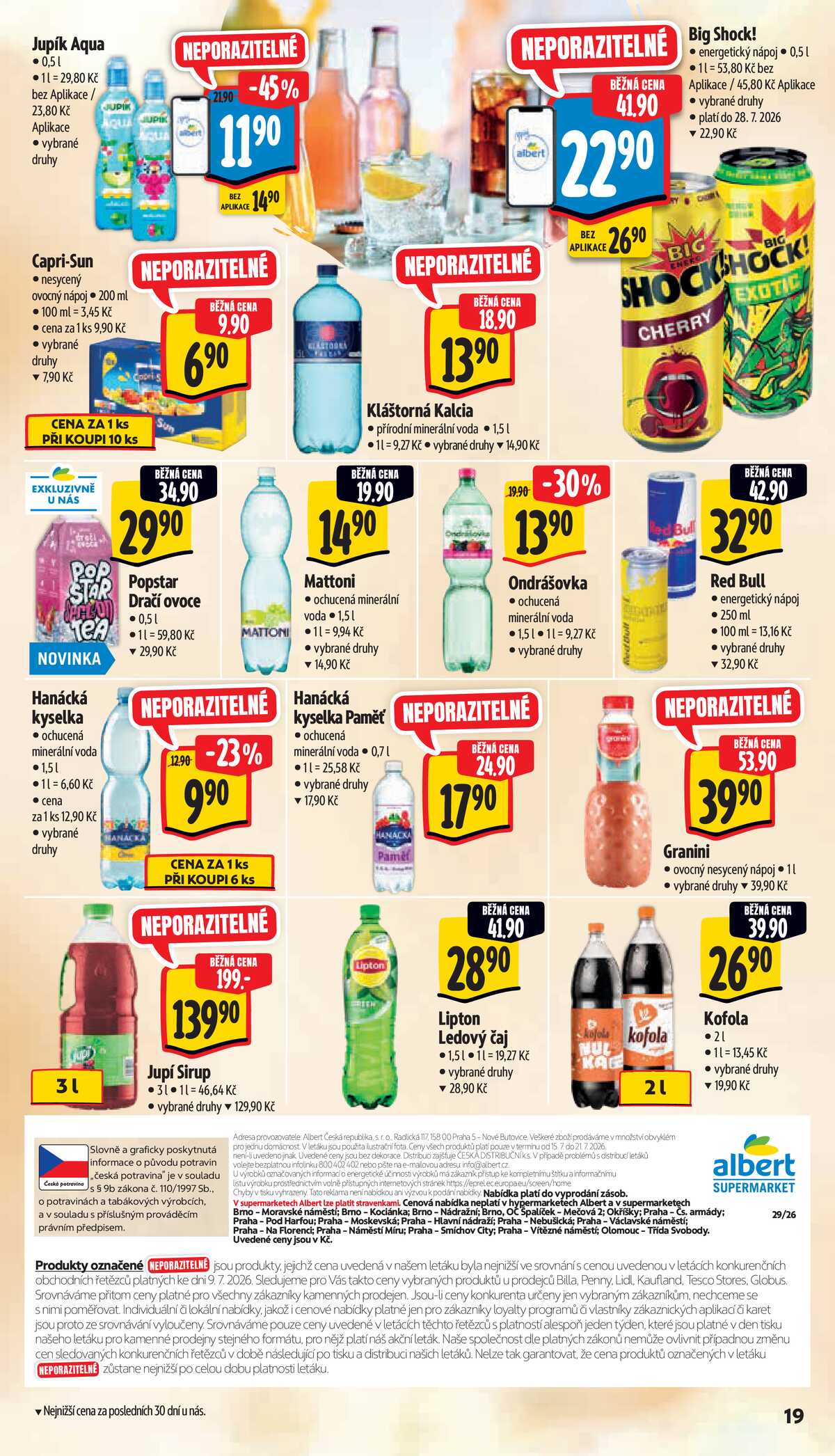 Albert Supermarket od 15.7. do 21.7.2026 strana 23