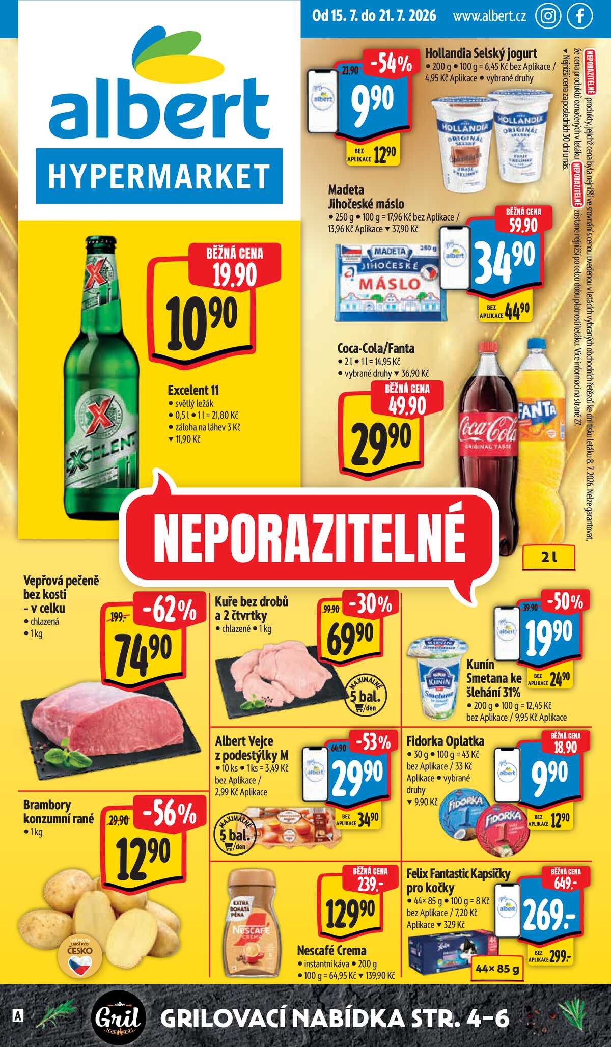 Albert  Hypermarket od 15.7. do 21.7.2026 strana 1