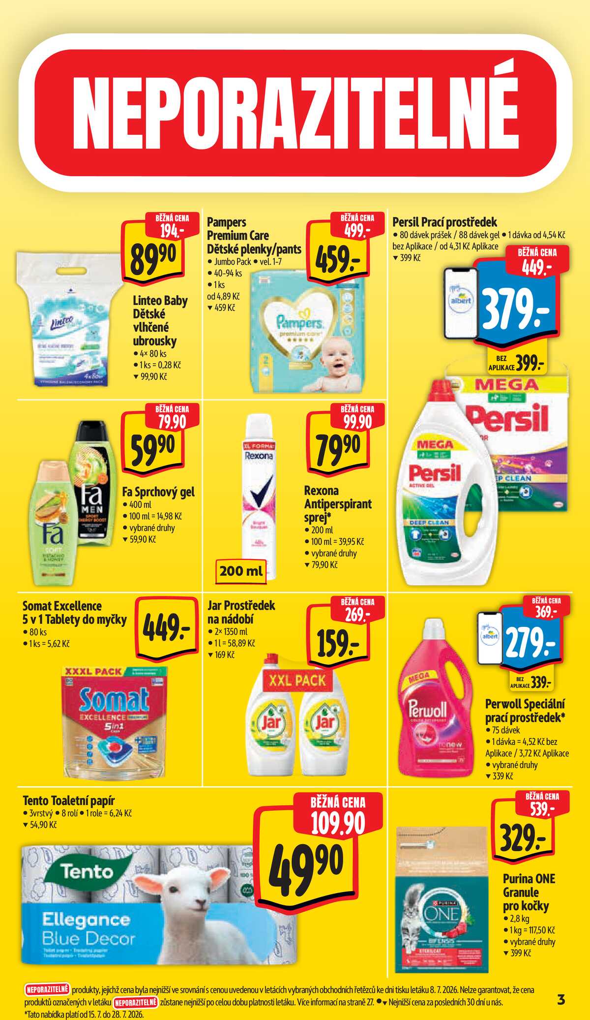 Albert  Hypermarket od 15.7. do 21.7.2026 strana 3