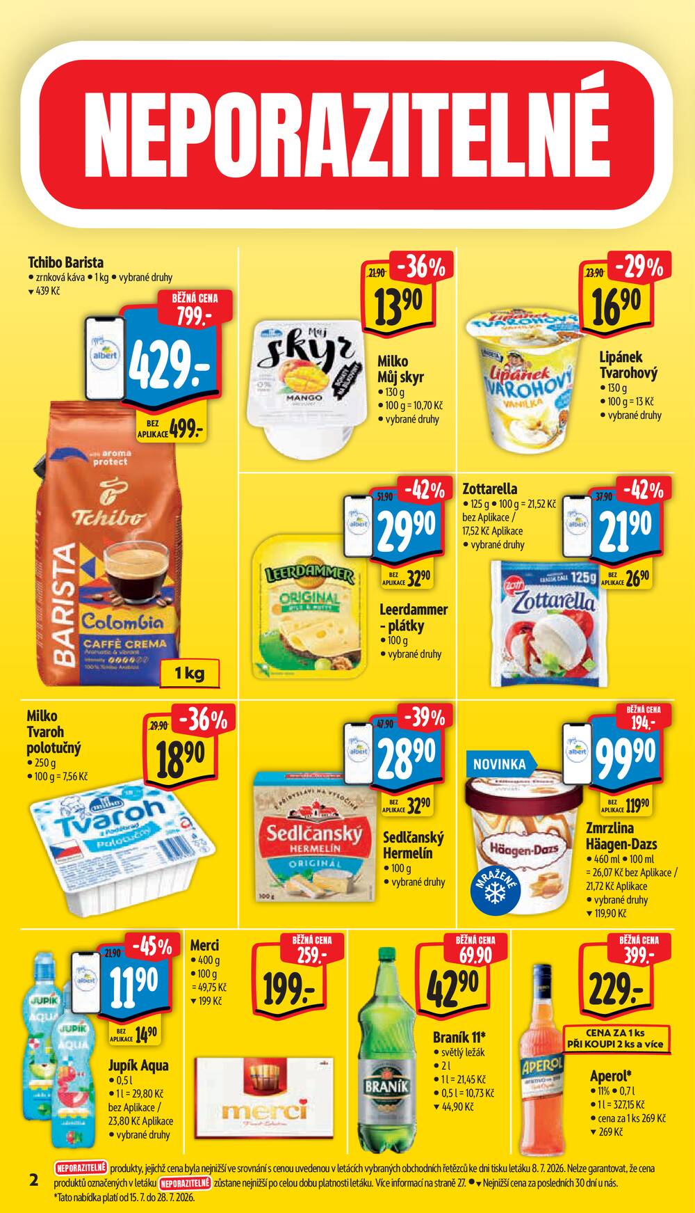 Leták Albert - Albert Hypermarket od 15.7. do 21.7.2026 - strana 2 Leták Albert - Albert Hypermarket od 15.7. do 21.7.2026 - strana 2