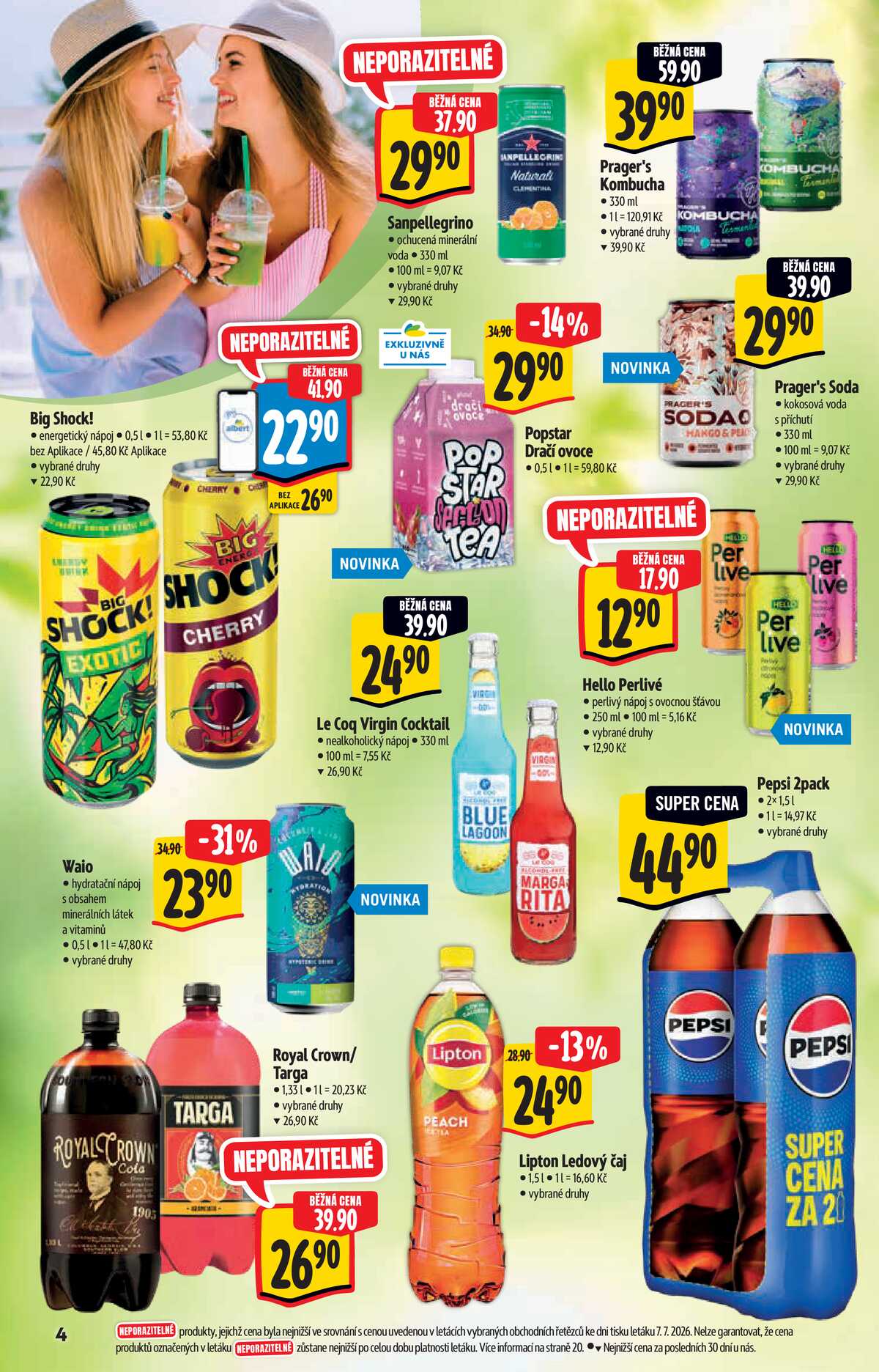 Albert  Hypermarket katalog Drink od 15.7. do 28.7.2026 strana 4