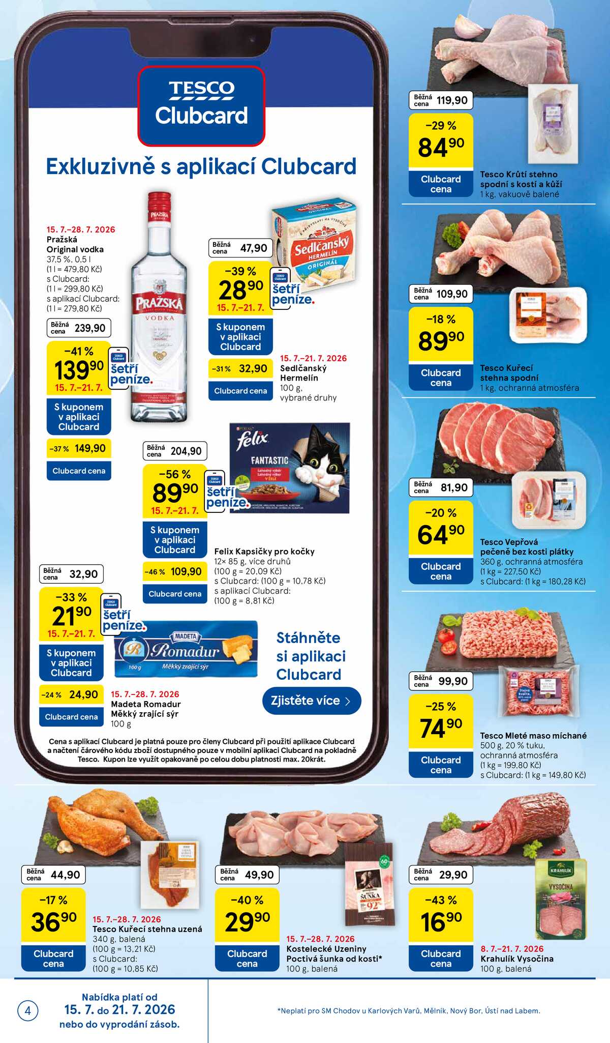Tesco supermarkety od 15.7. do 21.7.2026 strana 4