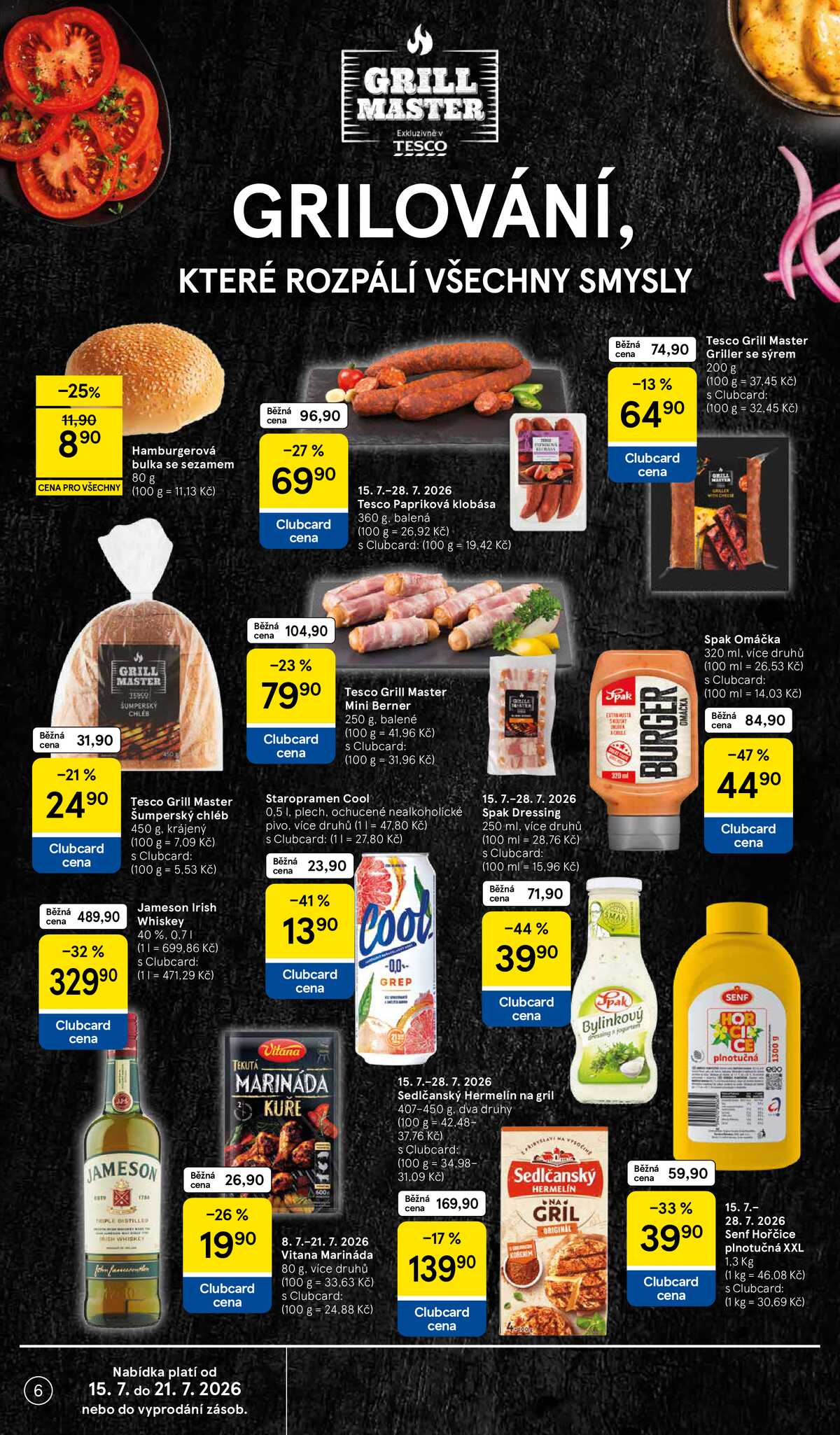 Tesco supermarkety od 15.7. do 21.7.2026 strana 6