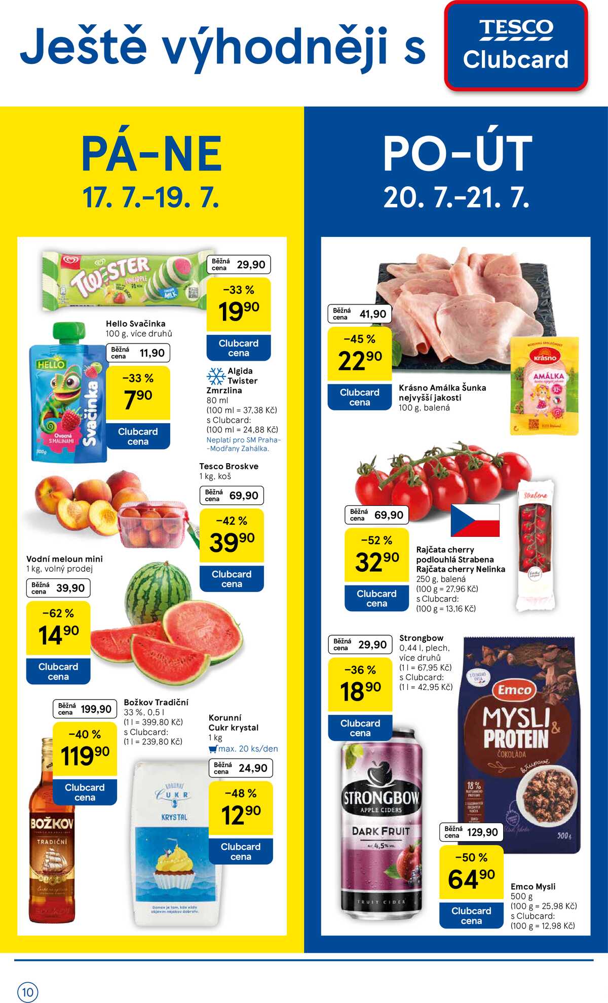 Tesco supermarkety od 15.7. do 21.7.2026 strana 10