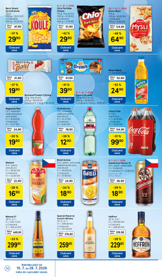 Tesco supermarkety od 15.7. do 21.7.2026