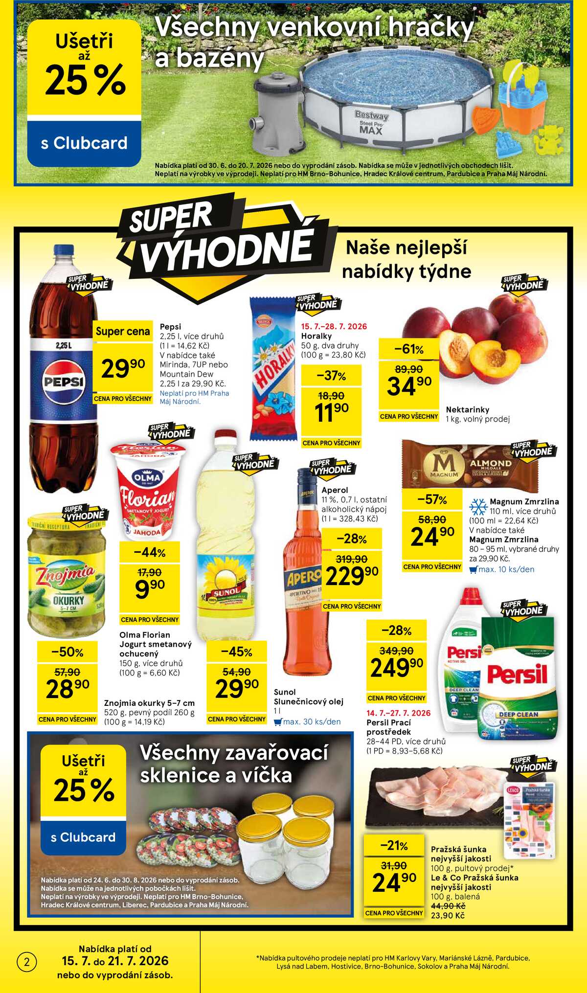 Tesco malé hypermarkety od 15.7. do 21.7.2026 strana 2