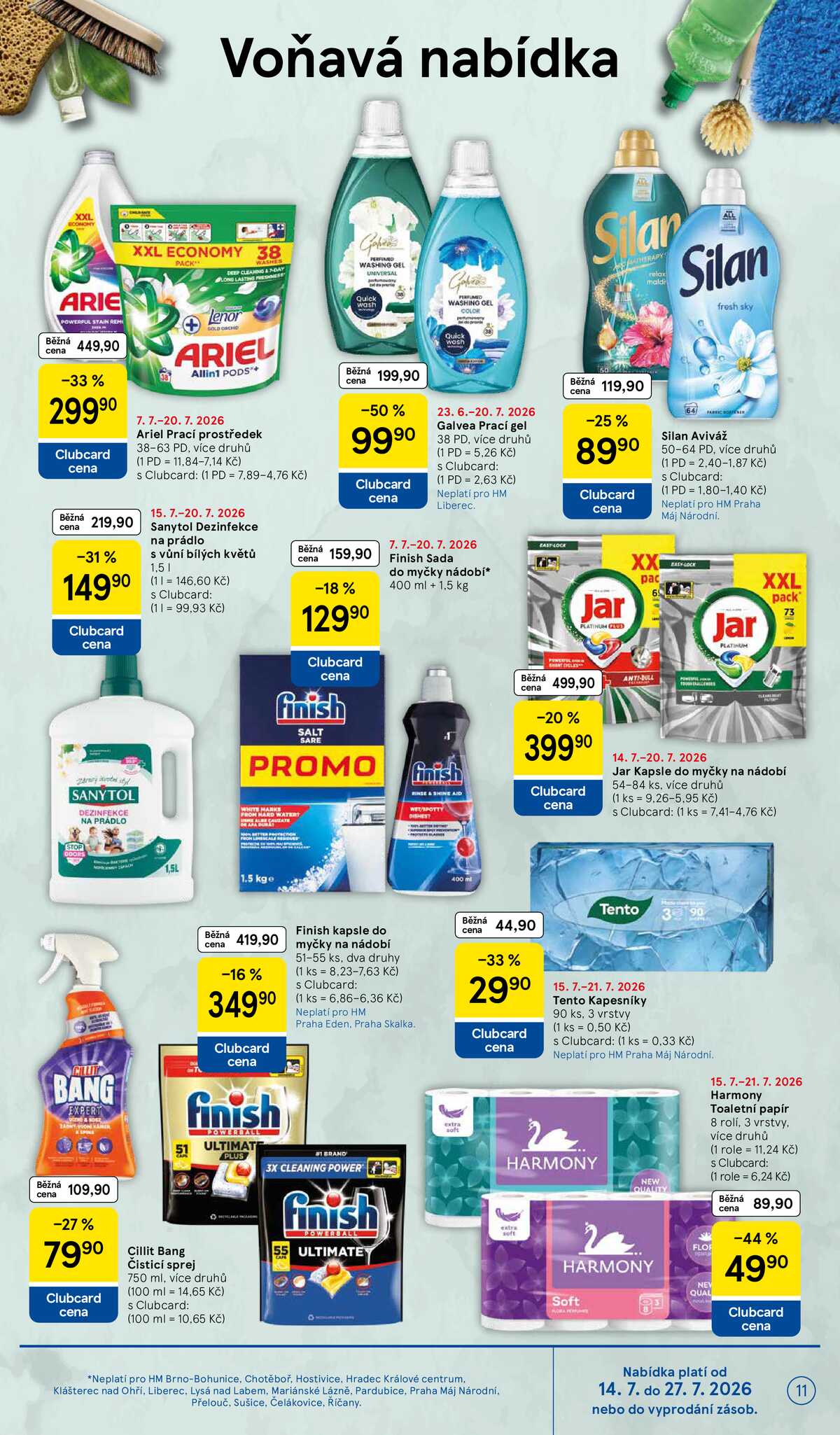 Tesco malé hypermarkety od 15.7. do 21.7.2026 strana 11