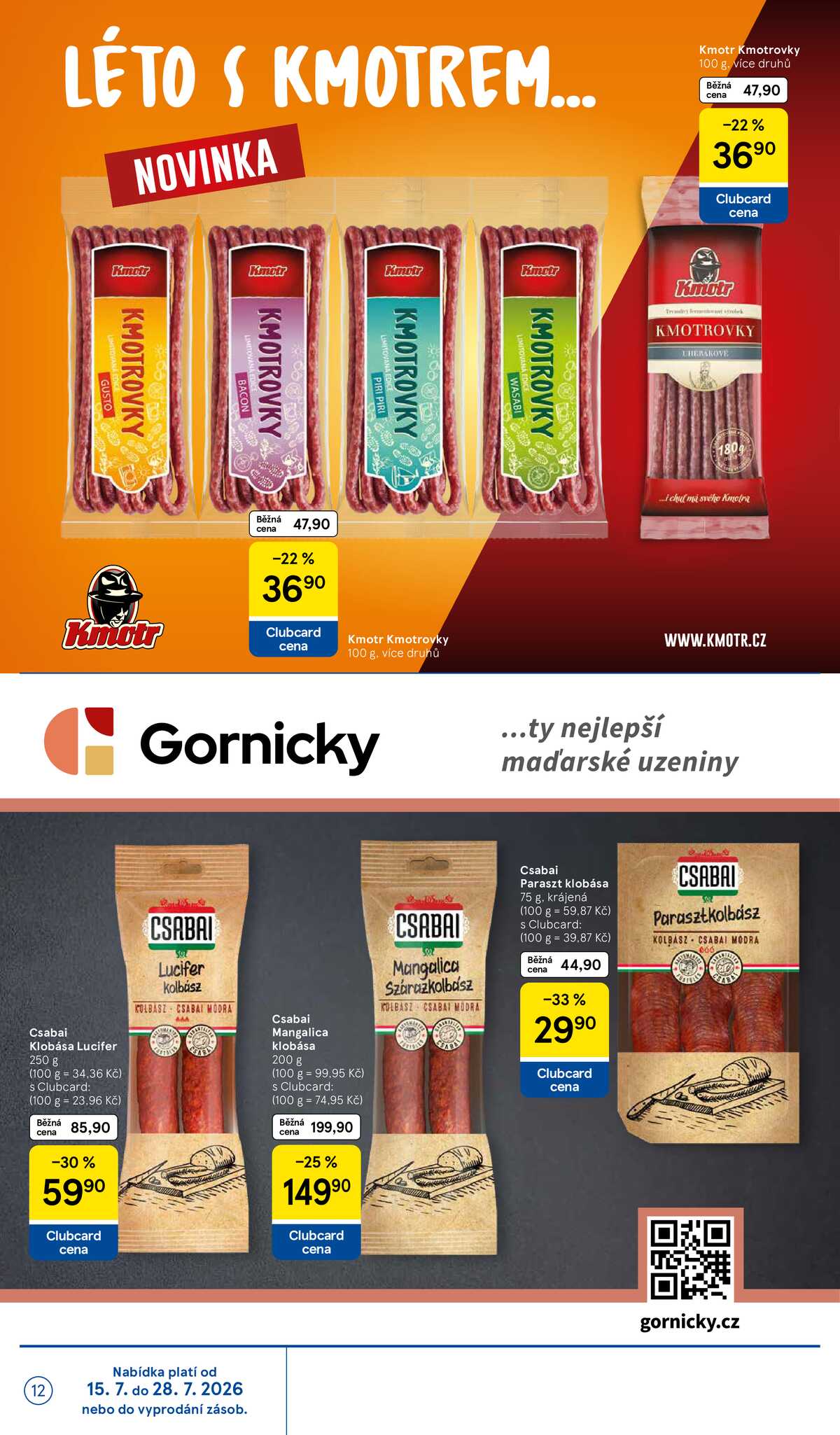 Tesco malé hypermarkety od 15.7. do 21.7.2026 strana 12