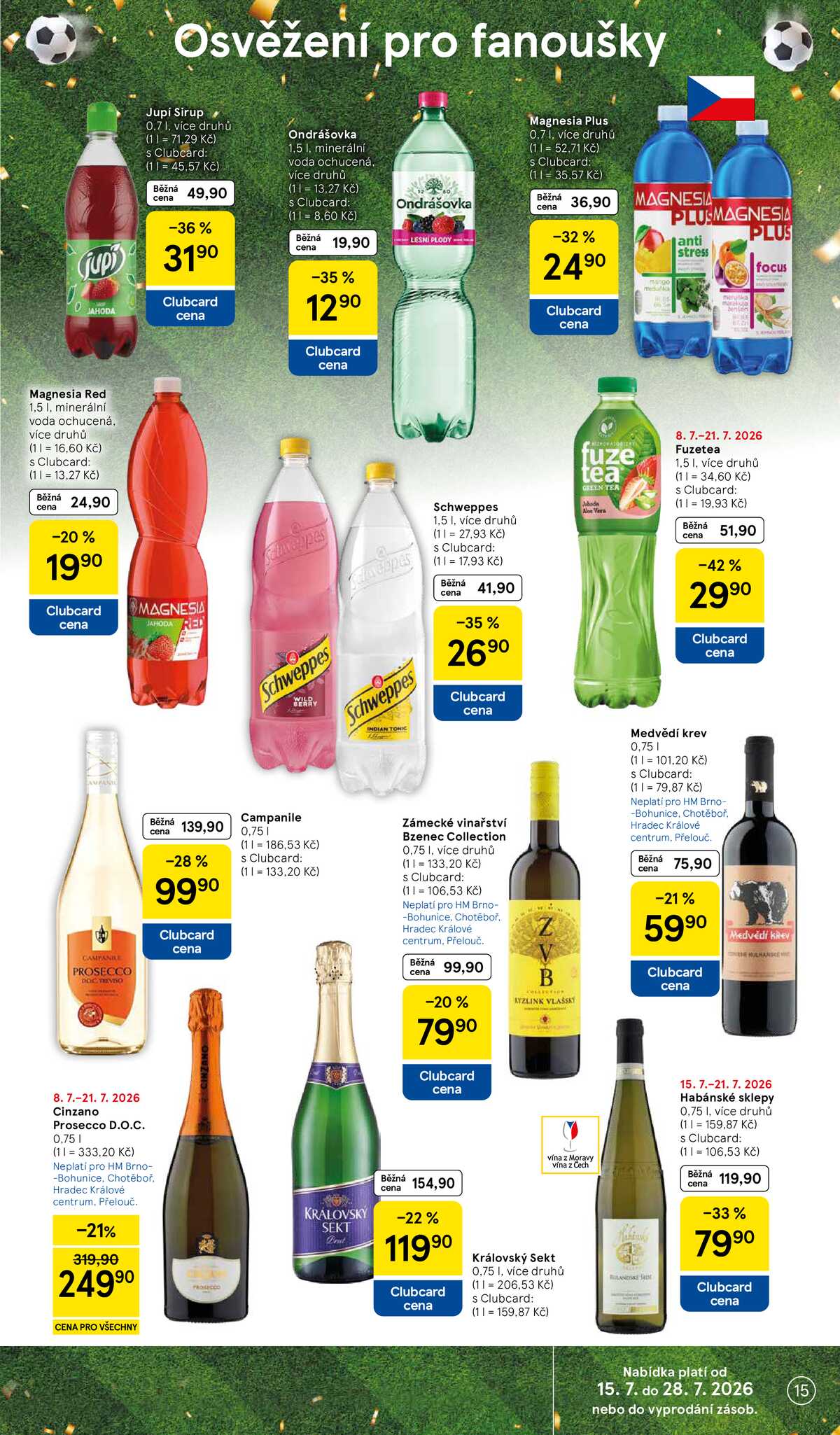 Tesco malé hypermarkety od 15.7. do 21.7.2026 strana 15