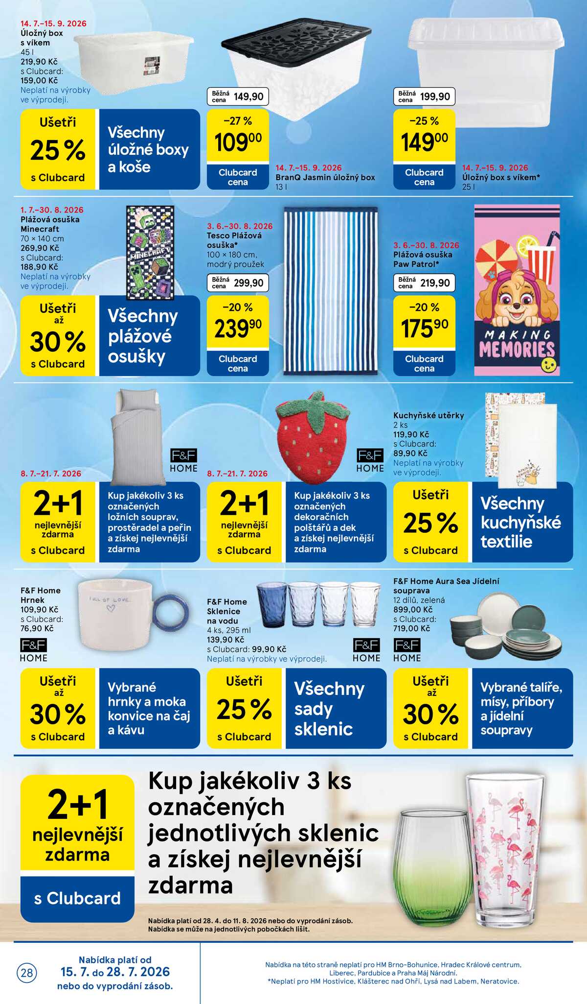 Tesco malé hypermarkety od 15.7. do 21.7.2026 strana 28