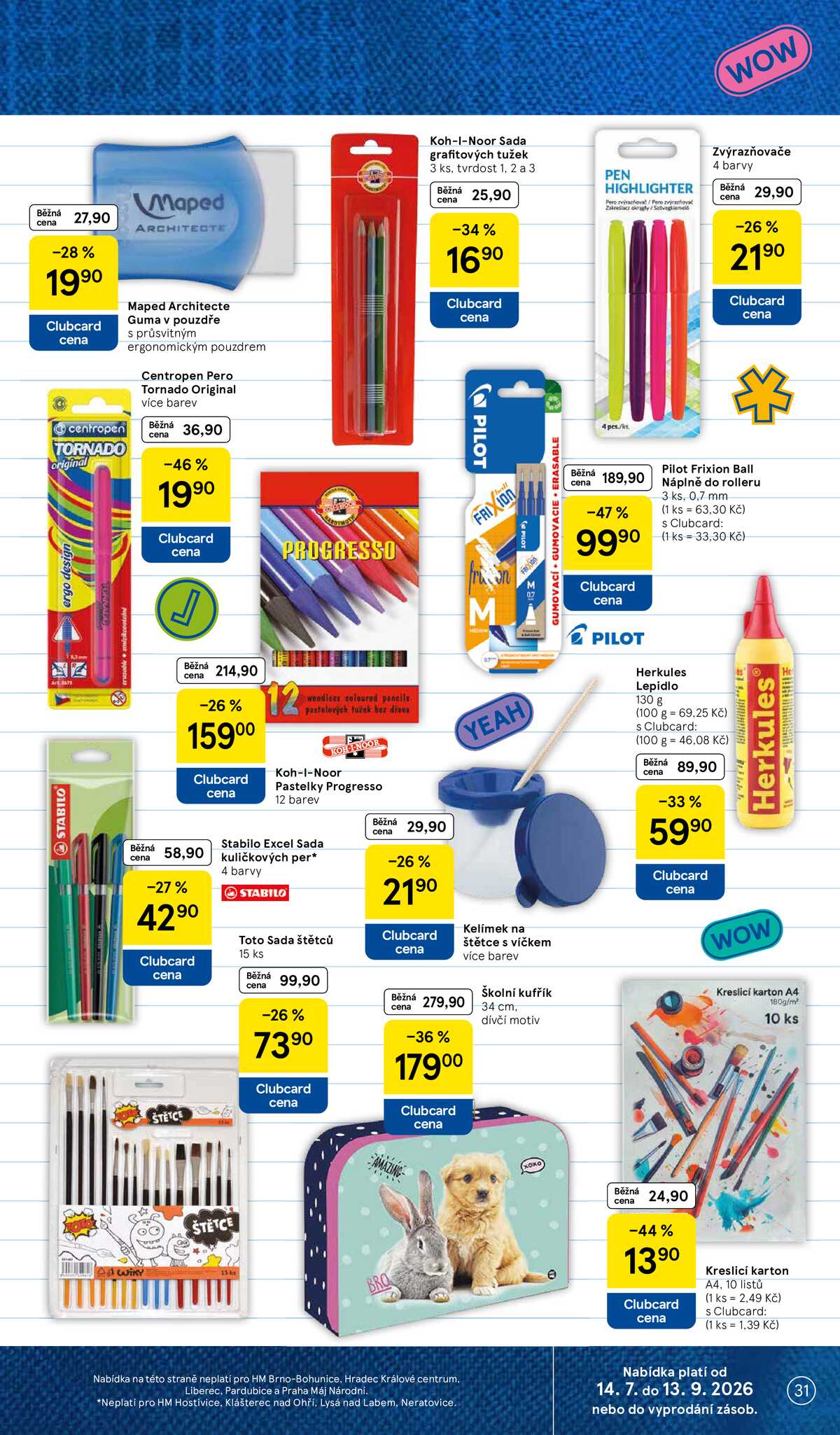 Tesco malé hypermarkety od 15.7. do 21.7.2026 strana 31