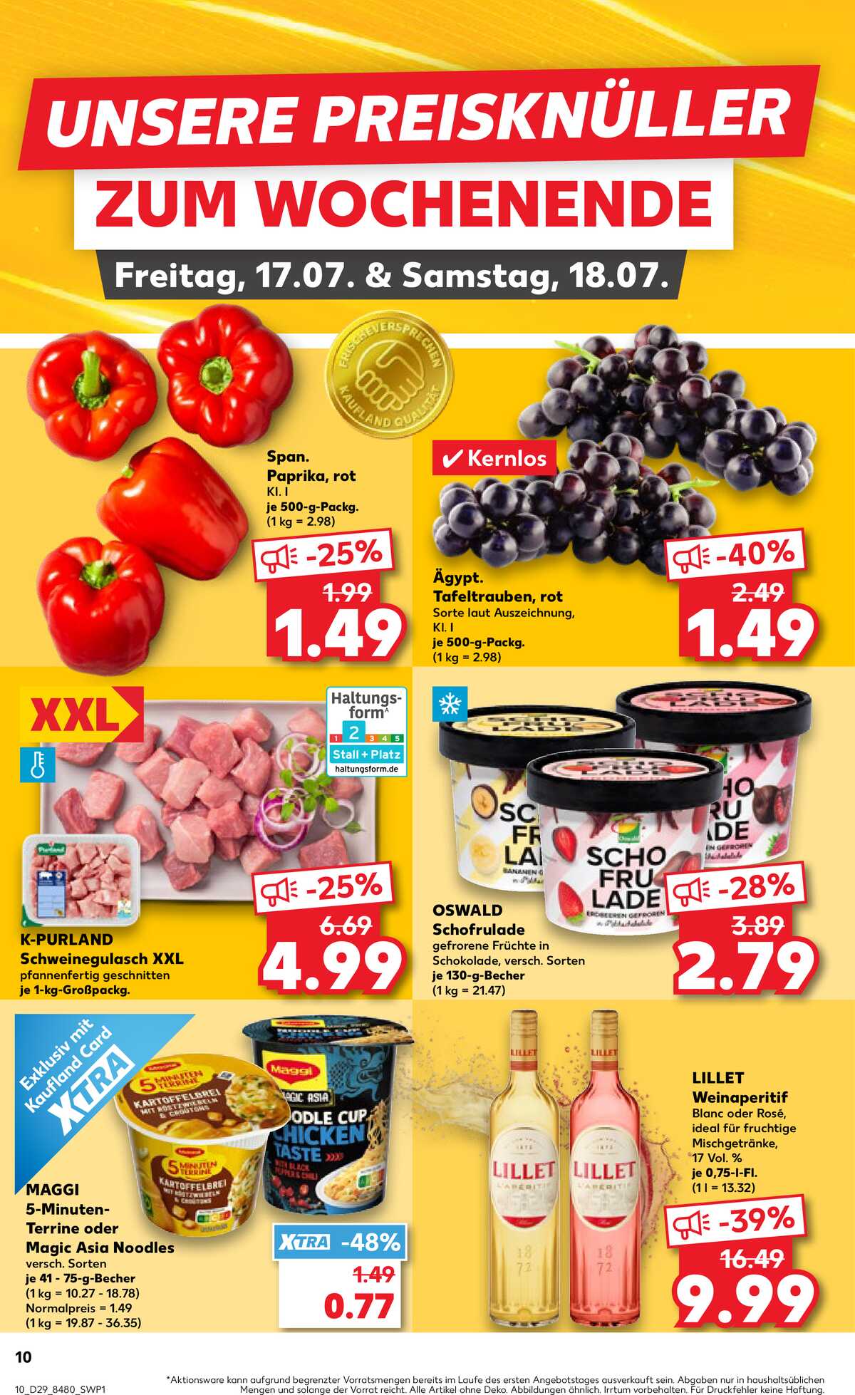 Leták Kaufland Německo 16.7.-22.7.2026 strana 10