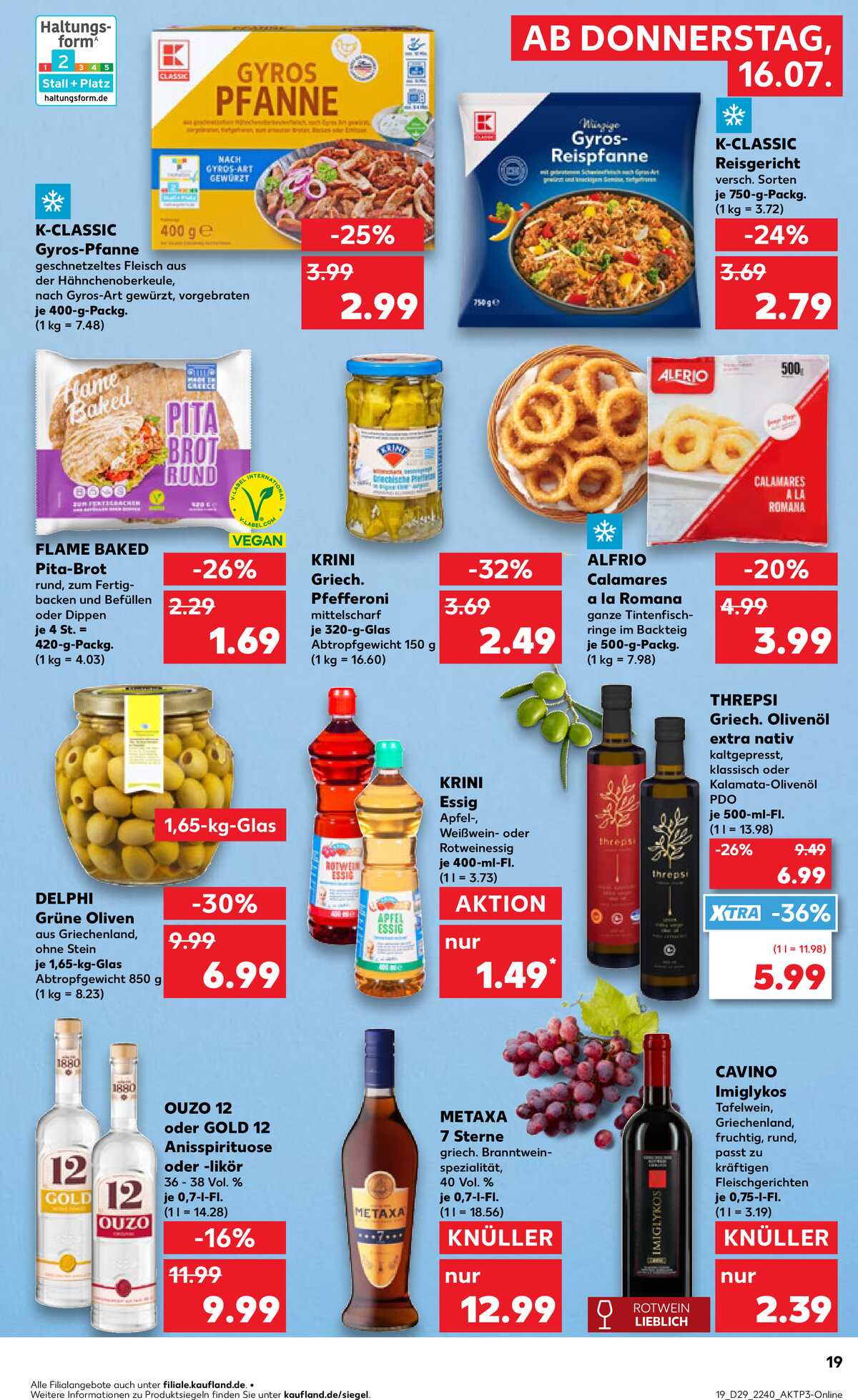 Leták Kaufland Německo 16.7.-22.7.2026 strana 19