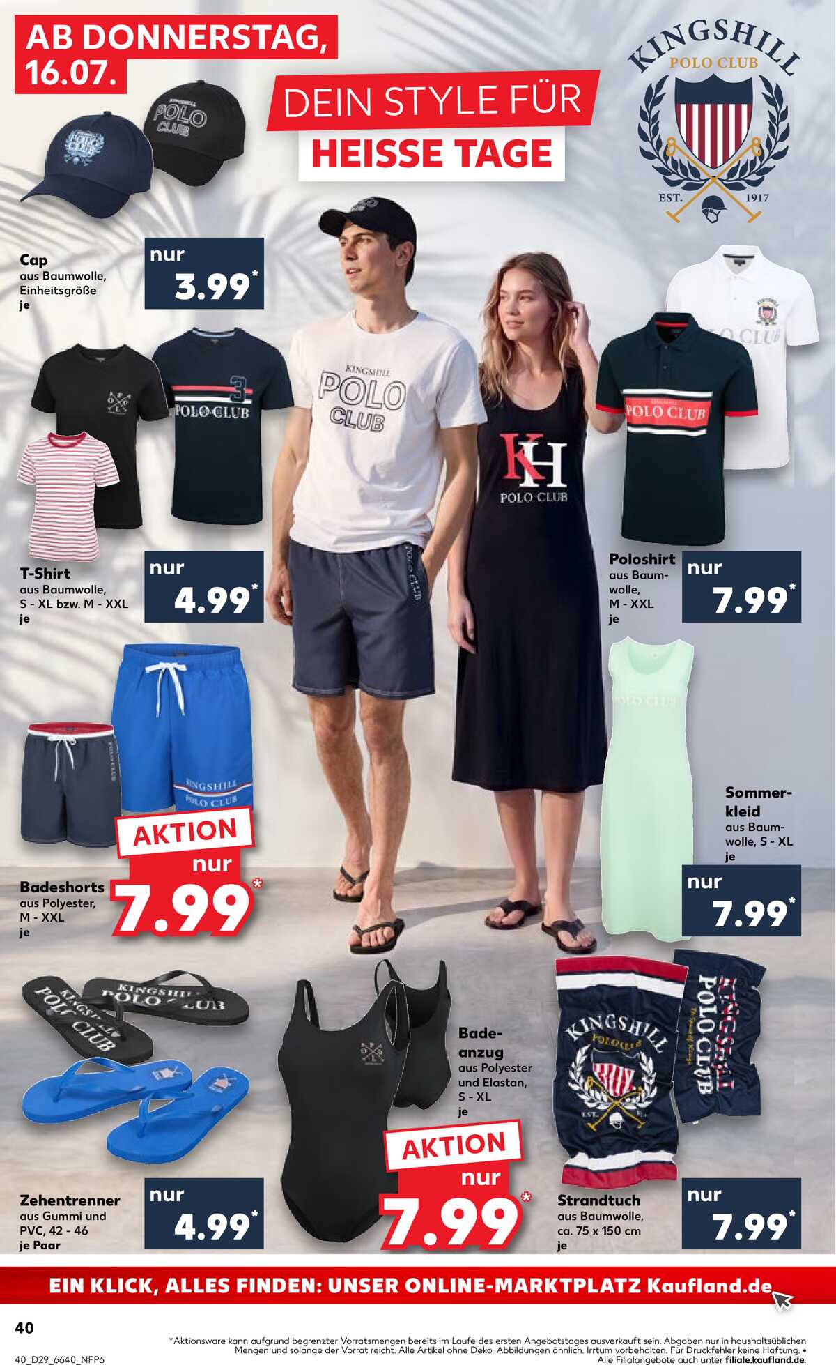 Leták Kaufland Německo 16.7.-22.7.2026 strana 40
