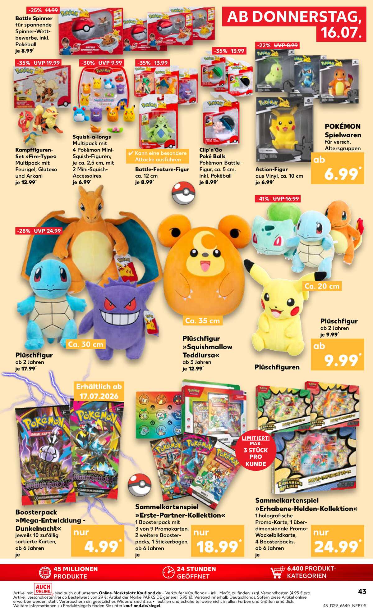 Leták Kaufland Německo 16.7.-22.7.2026 strana 43