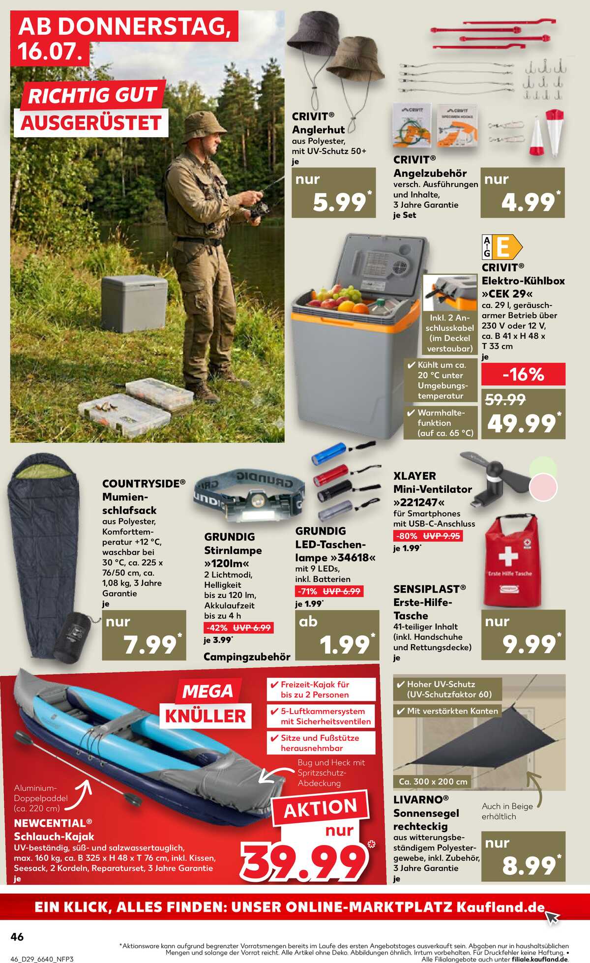 Leták Kaufland Německo 16.7.-22.7.2026 strana 46