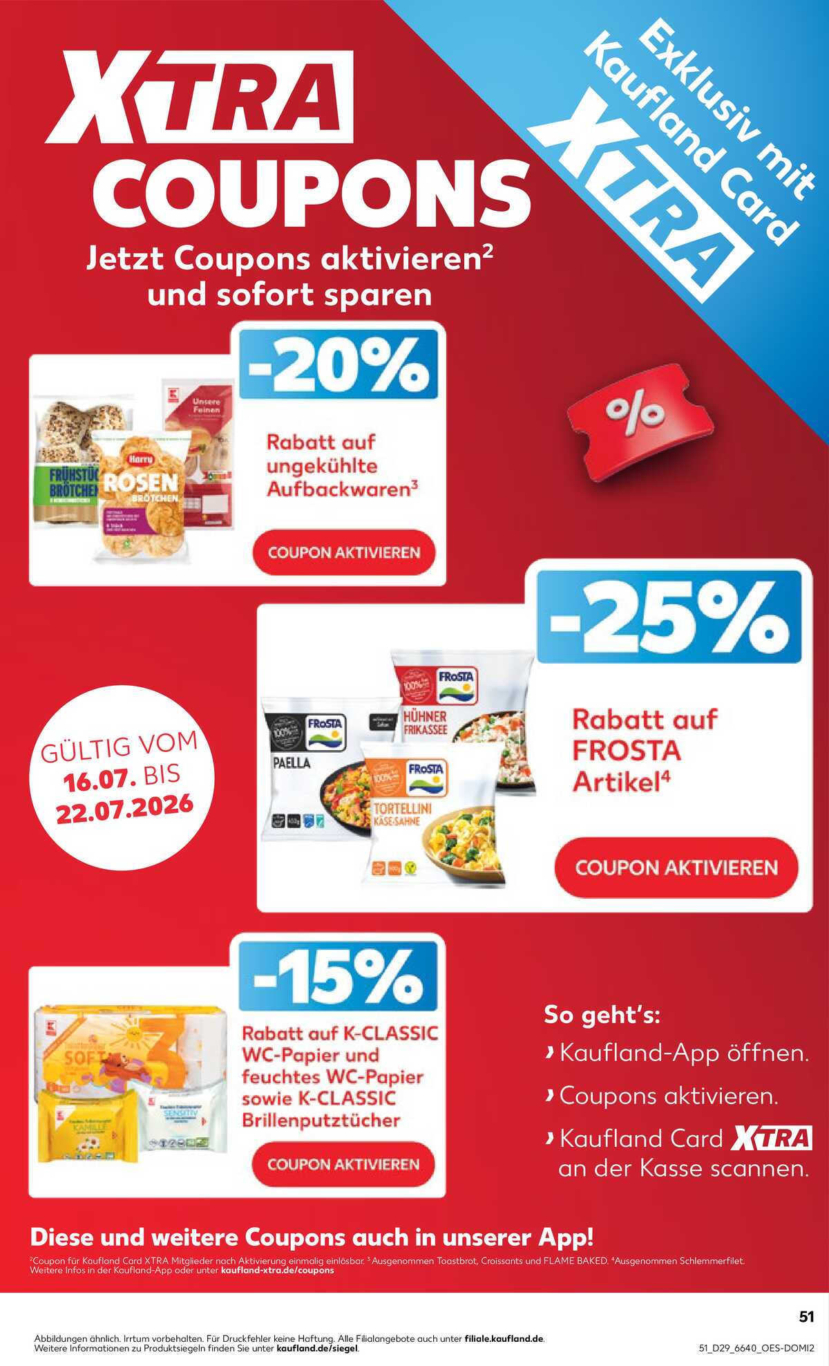 Leták Kaufland Německo 16.7.-22.7.2026 strana 51