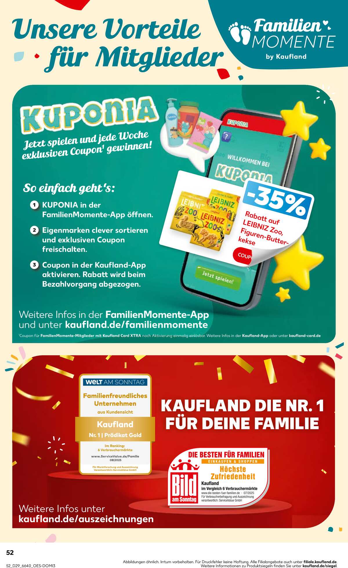 Leták Kaufland Německo 16.7.-22.7.2026 strana 52