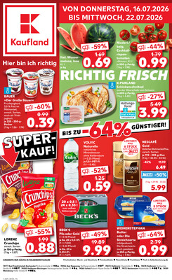 Leták Kaufland Německo 16.7.-22.7.2026