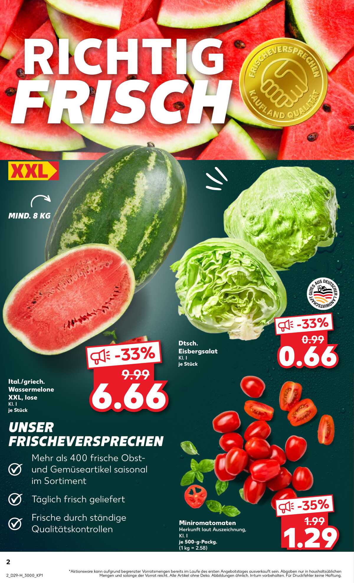 Leták Kaufland Německo 16.7.-22.7.2026 strana 2