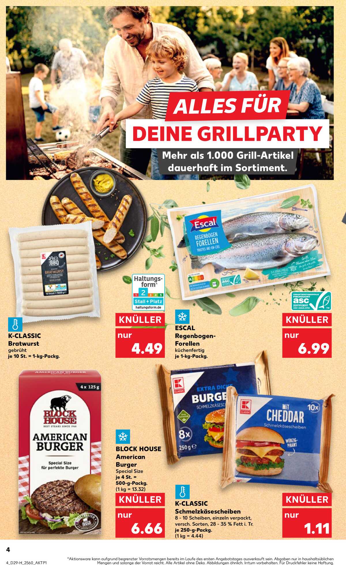Leták Kaufland Německo 16.7.-22.7.2026 strana 4