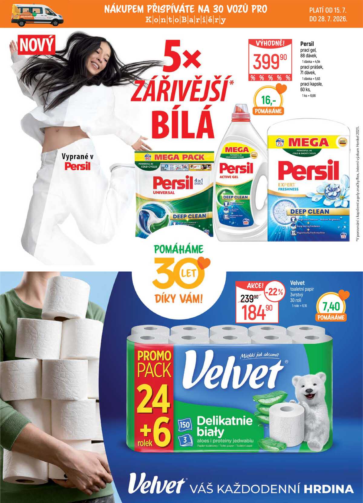 Akční leták Globus 15.7. - 28.7.2026 - Globus Praha - Centrum Černý Most strana 8
