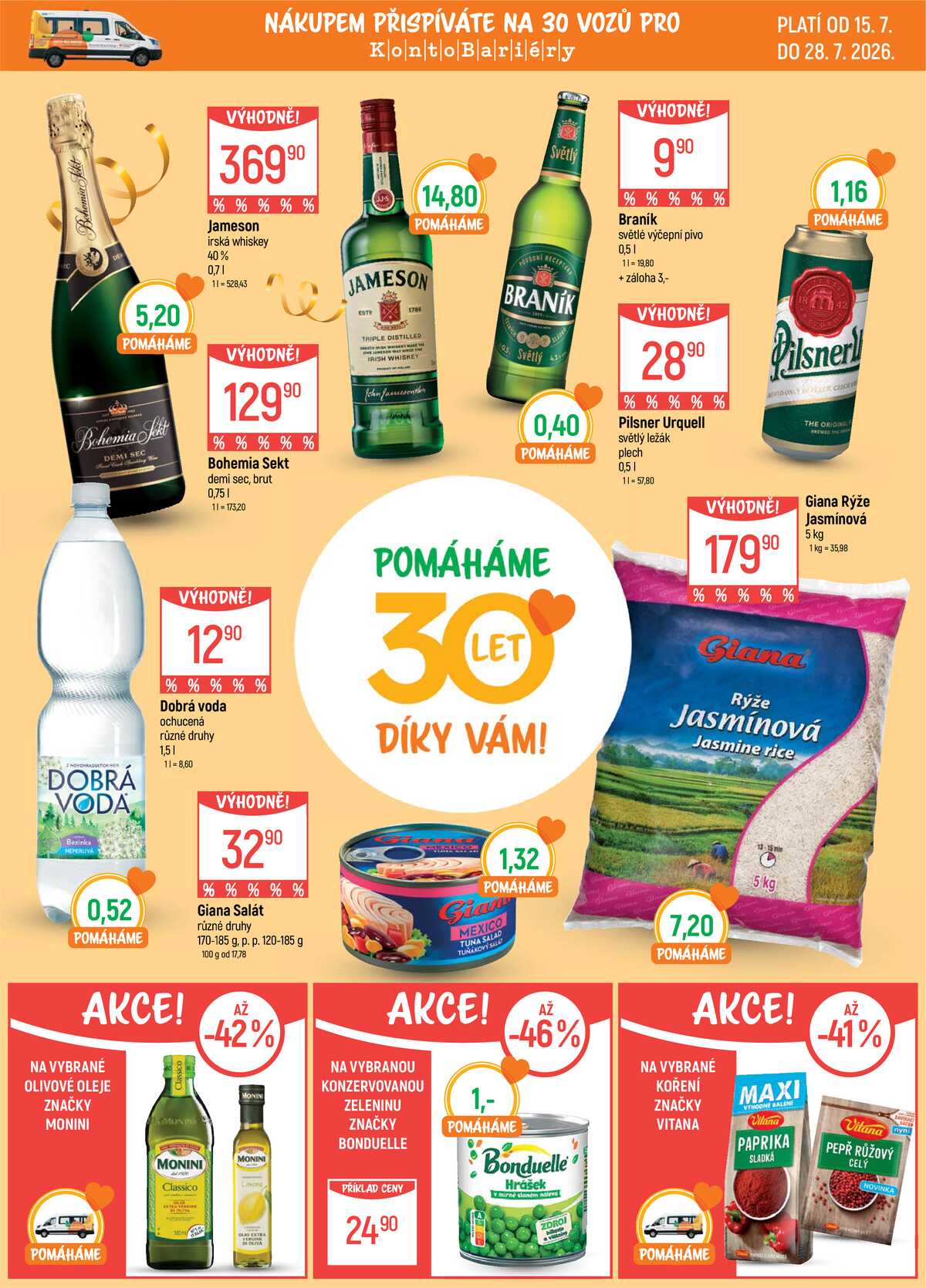 Akční leták Globus 15.7. - 21.7.2026 - Globus Praha - Centrum Černý Most strana 17