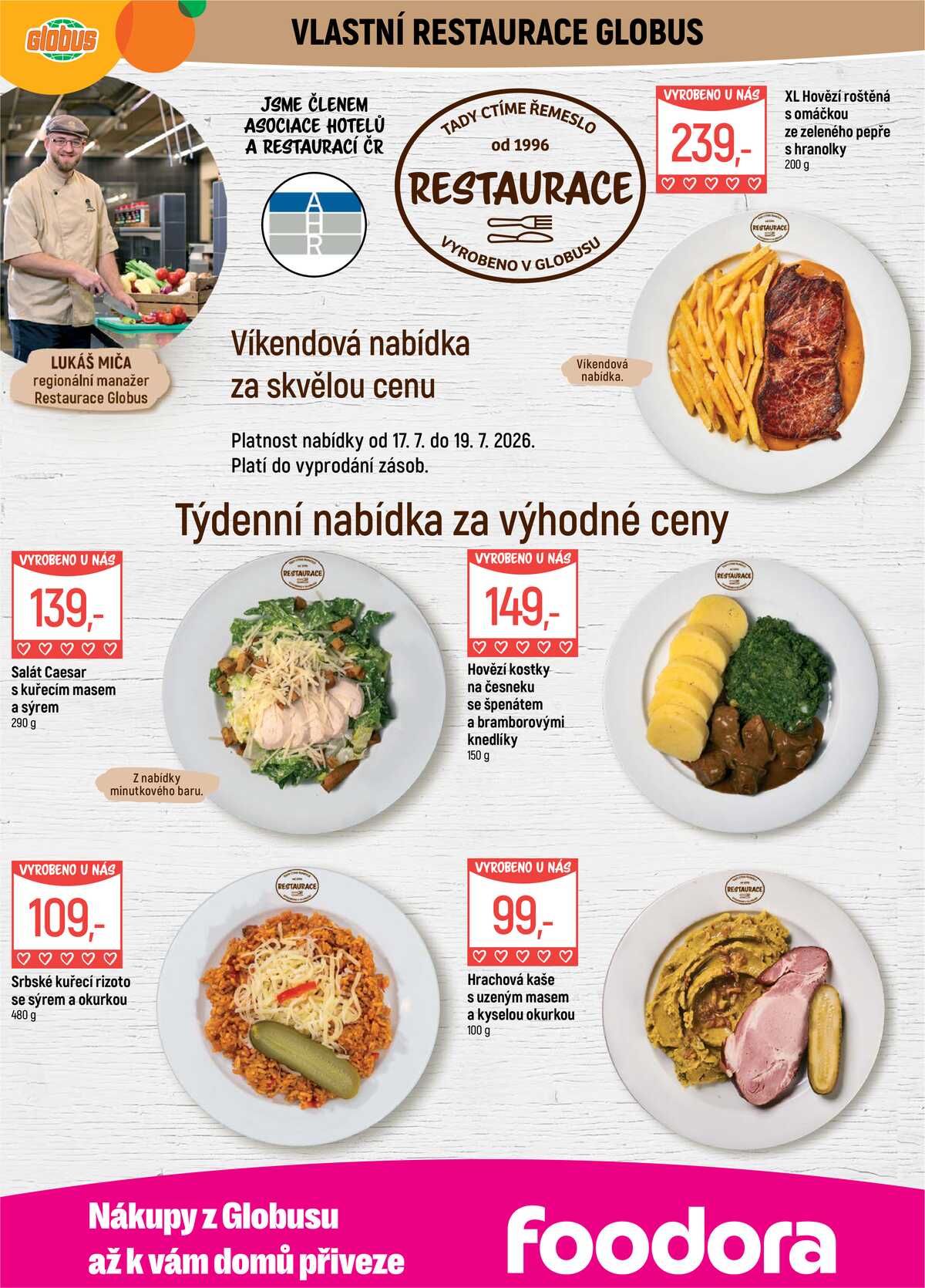 Akční leták Globus 15.7. - 21.7.2026 - Globus Praha - Čakovice strana 7