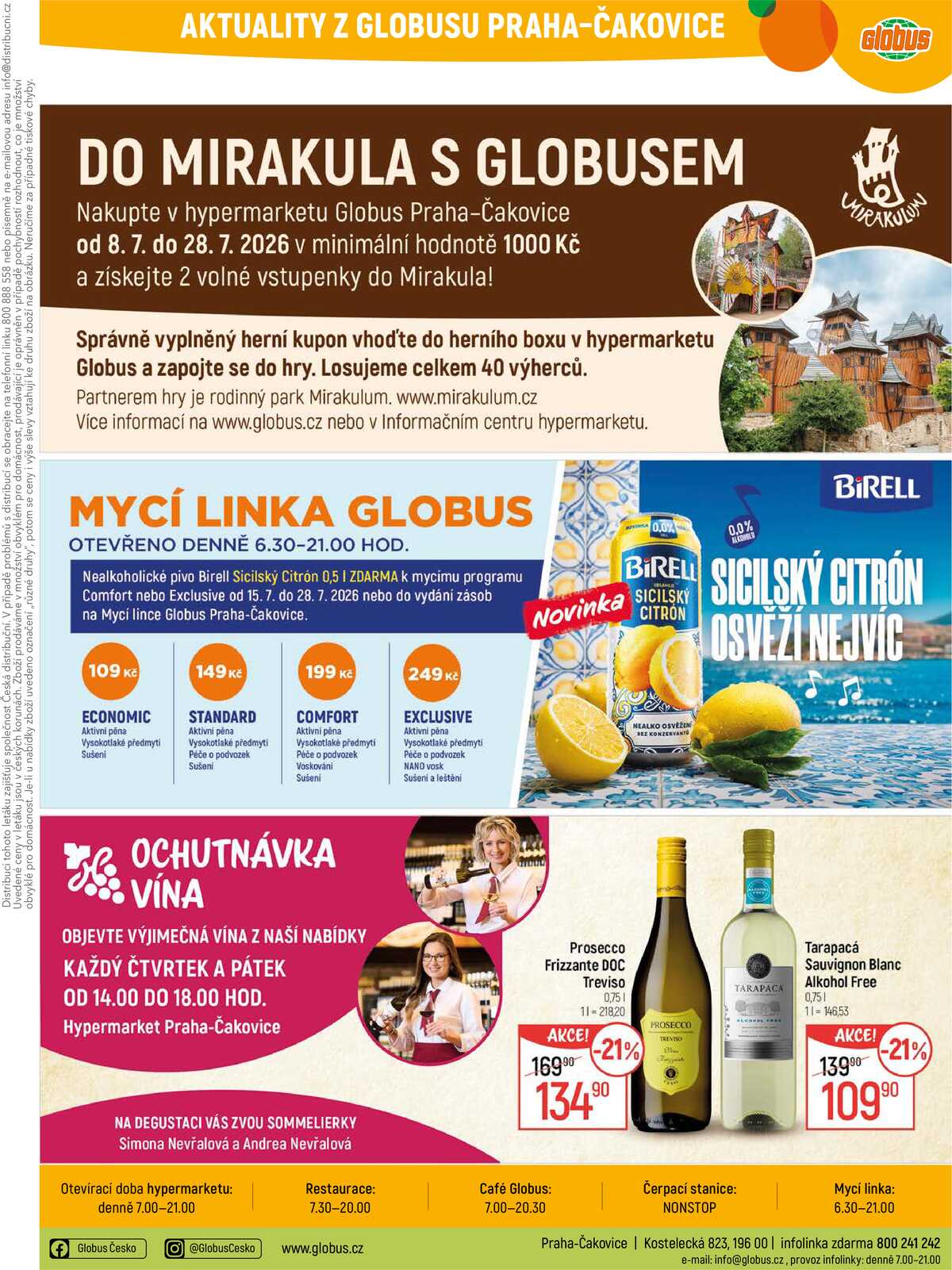 Akční leták Globus 15.7. - 21.7.2026 - Globus Praha - Čakovice strana 49