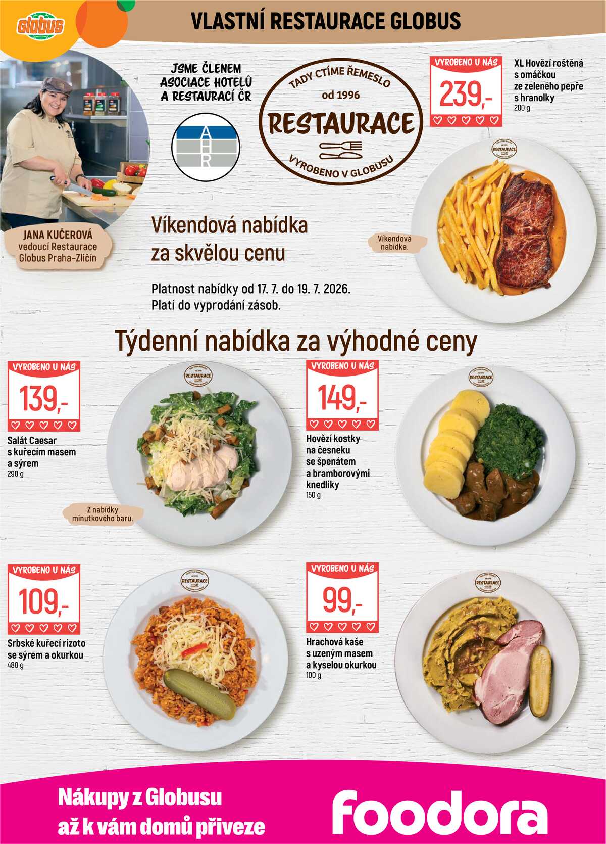 Akční leták Globus 15.7. - 21.7.2026 - Globus Praha - Zličín strana 7
