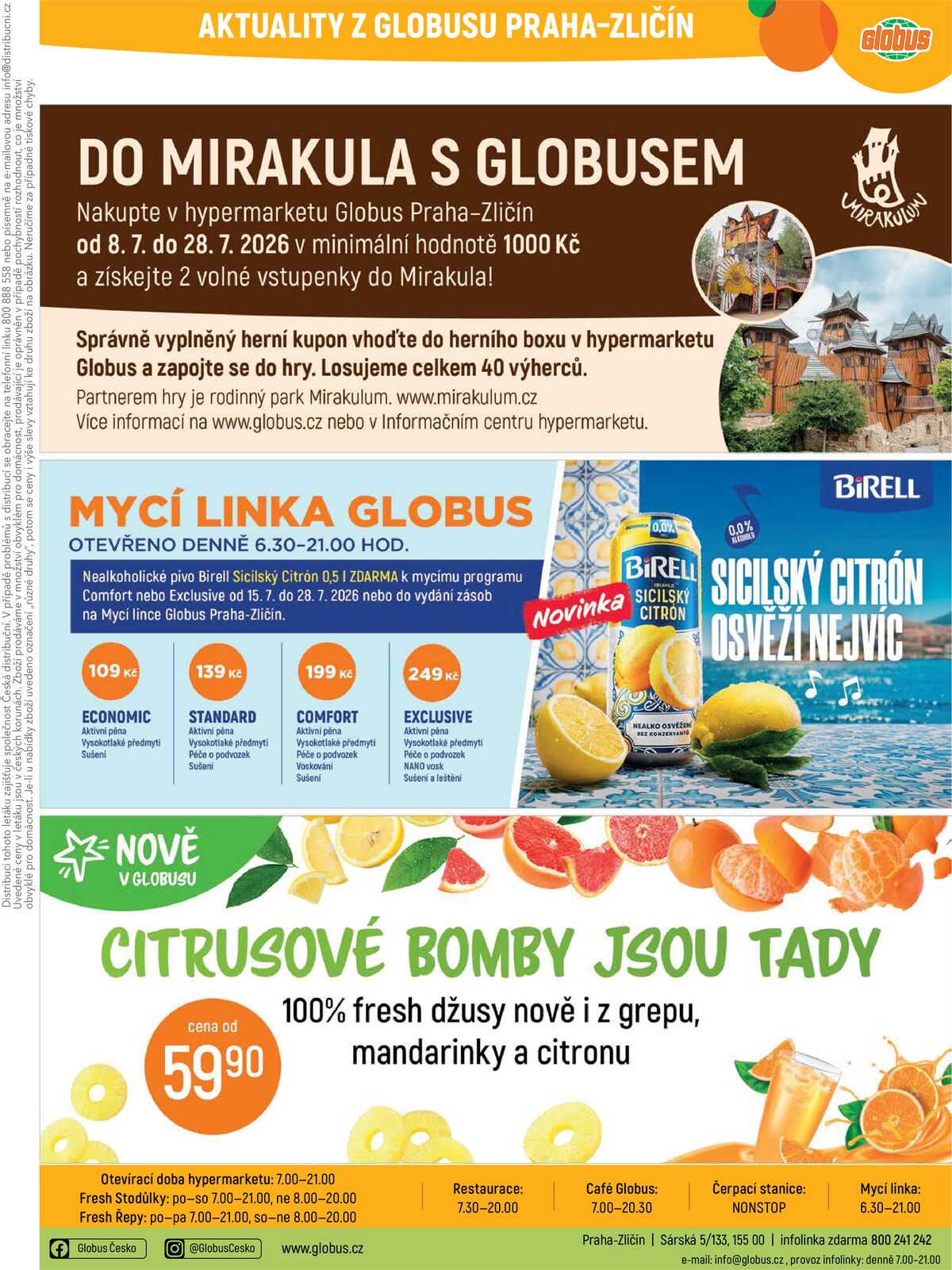 Akční leták Globus 15.7. - 21.7.2026 - Globus Praha - Zličín strana 49