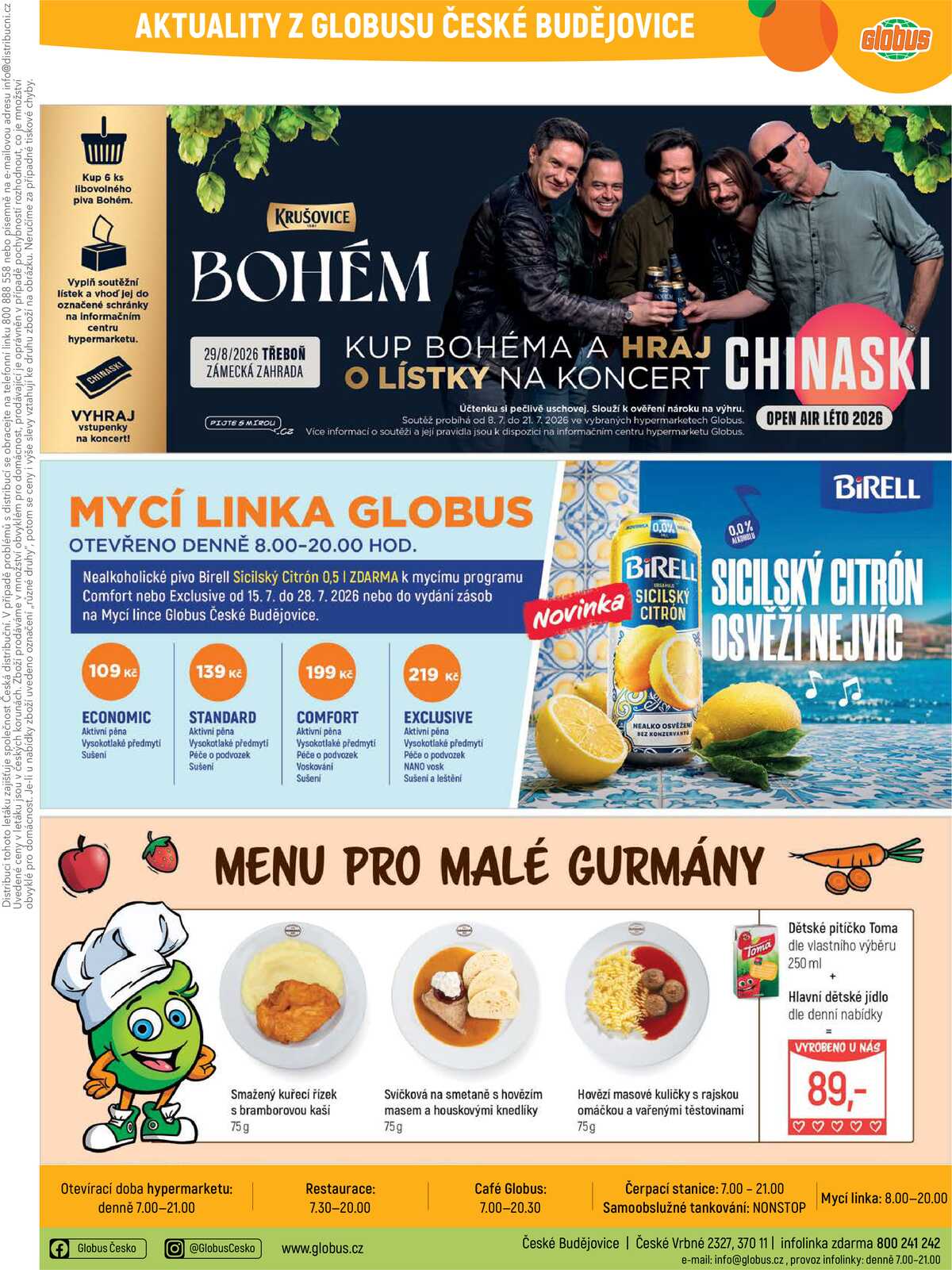Akční leták Globus 15.7. - 21.7.2026 - Globus České Budějovice strana 49