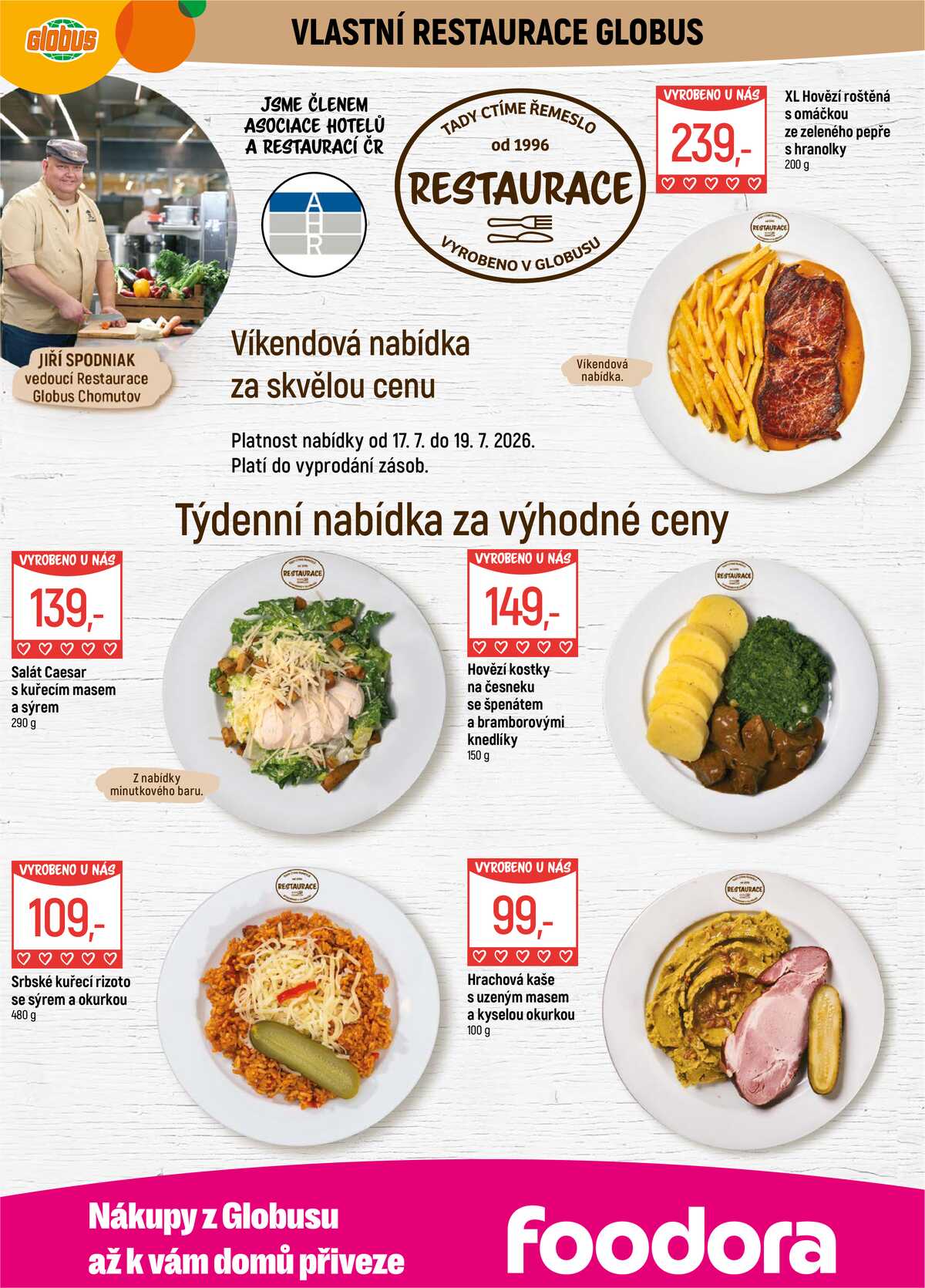 Akční leták Globus 15.7. - 21.7.2026 - Globus Chomutov strana 7