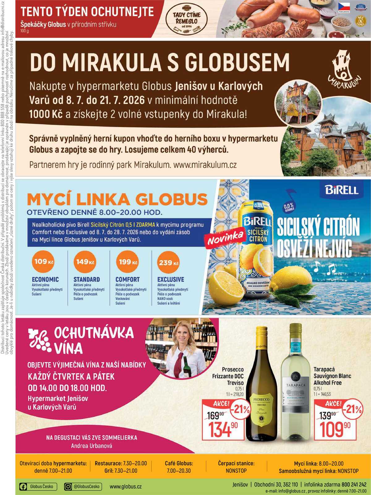 Akční leták Globus 15.7. - 21.7.2026 - Globus Jenišov u Karlových Varů strana 49