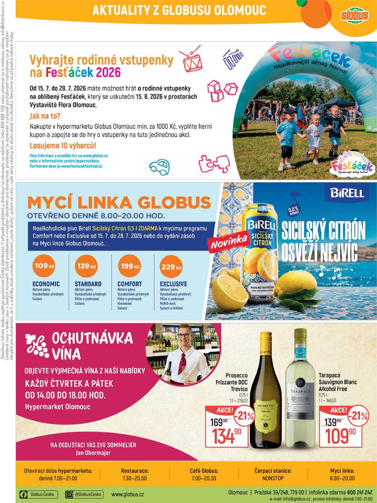 Akční leták Globus 15.7. - 21.7.2026 - Globus Olomouc strana 49