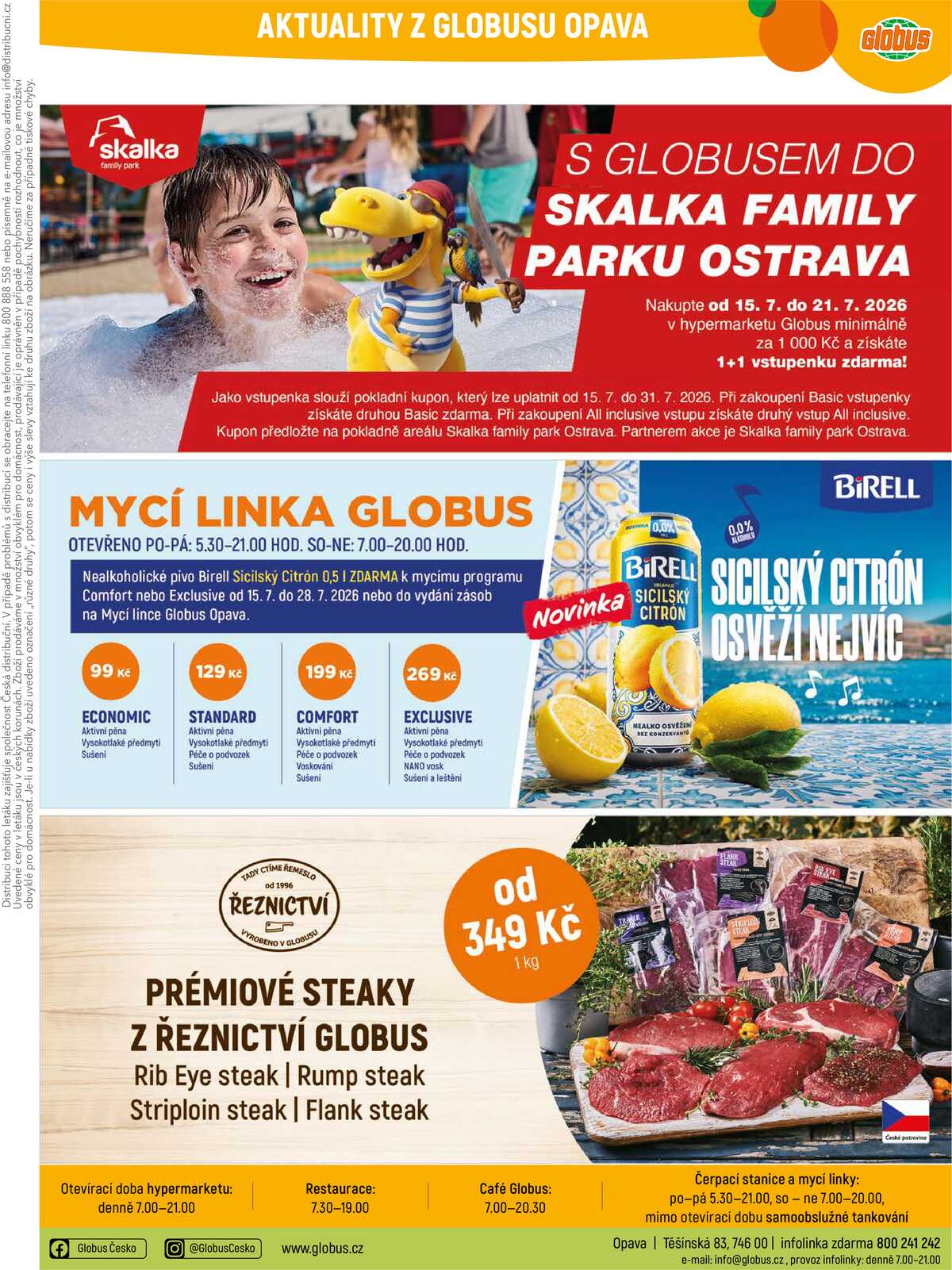 Akční leták Globus 15.7. - 21.7.2026 - Globus Opava strana 49