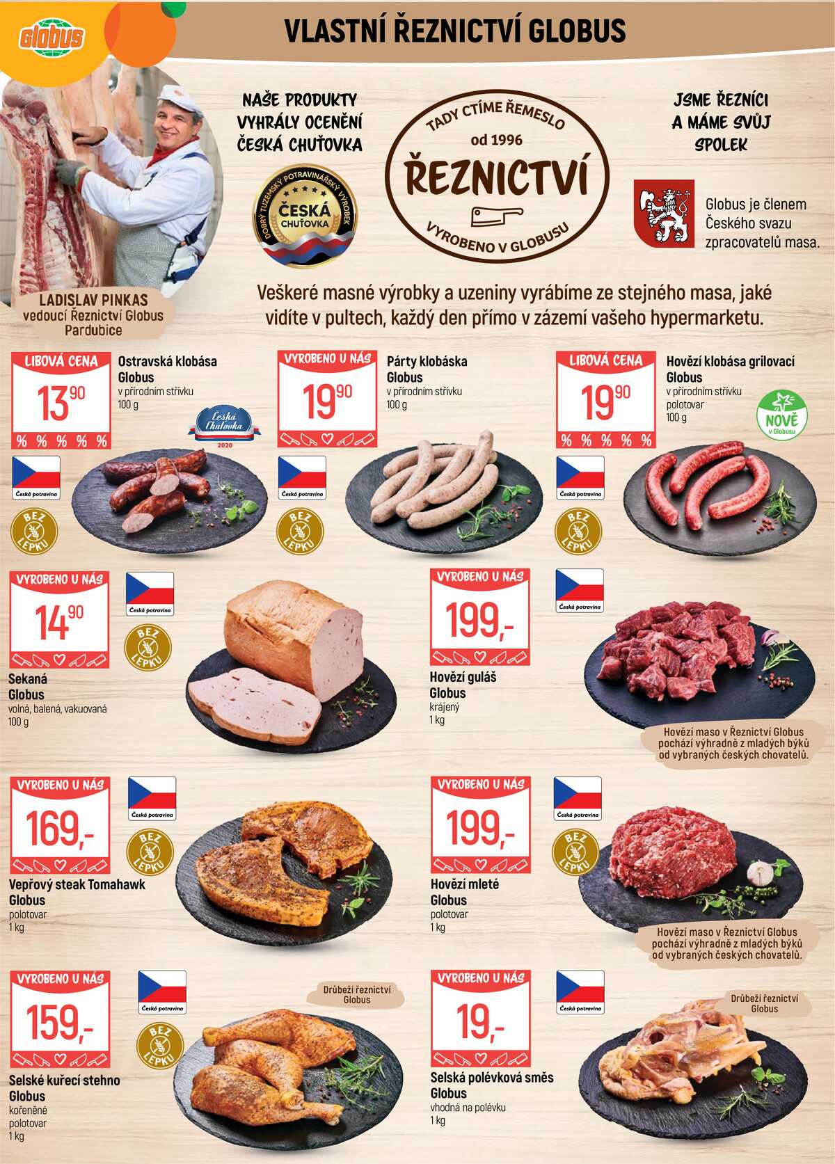 Akční leták Globus 15.7. - 21.7.2026 - Globus Pardubice strana 5