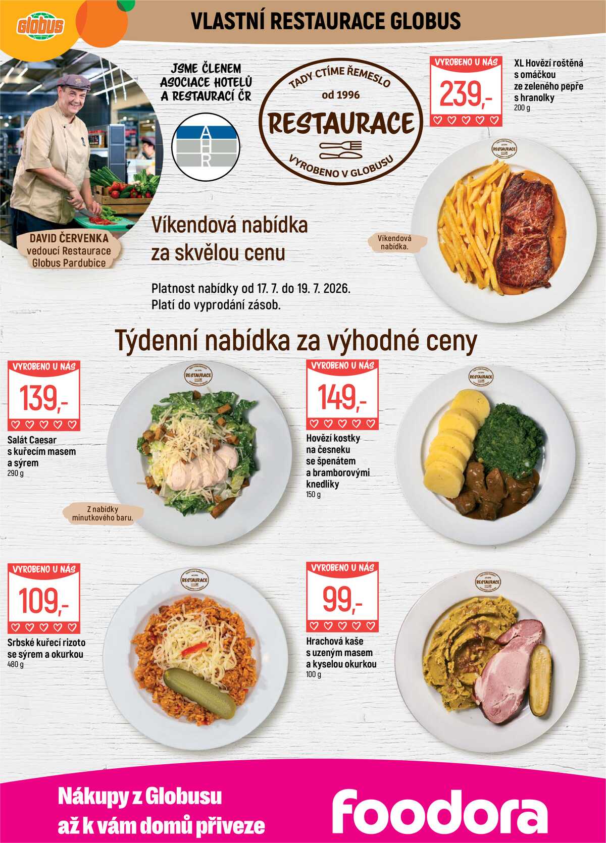 Akční leták Globus 15.7. - 21.7.2026 - Globus Pardubice strana 7